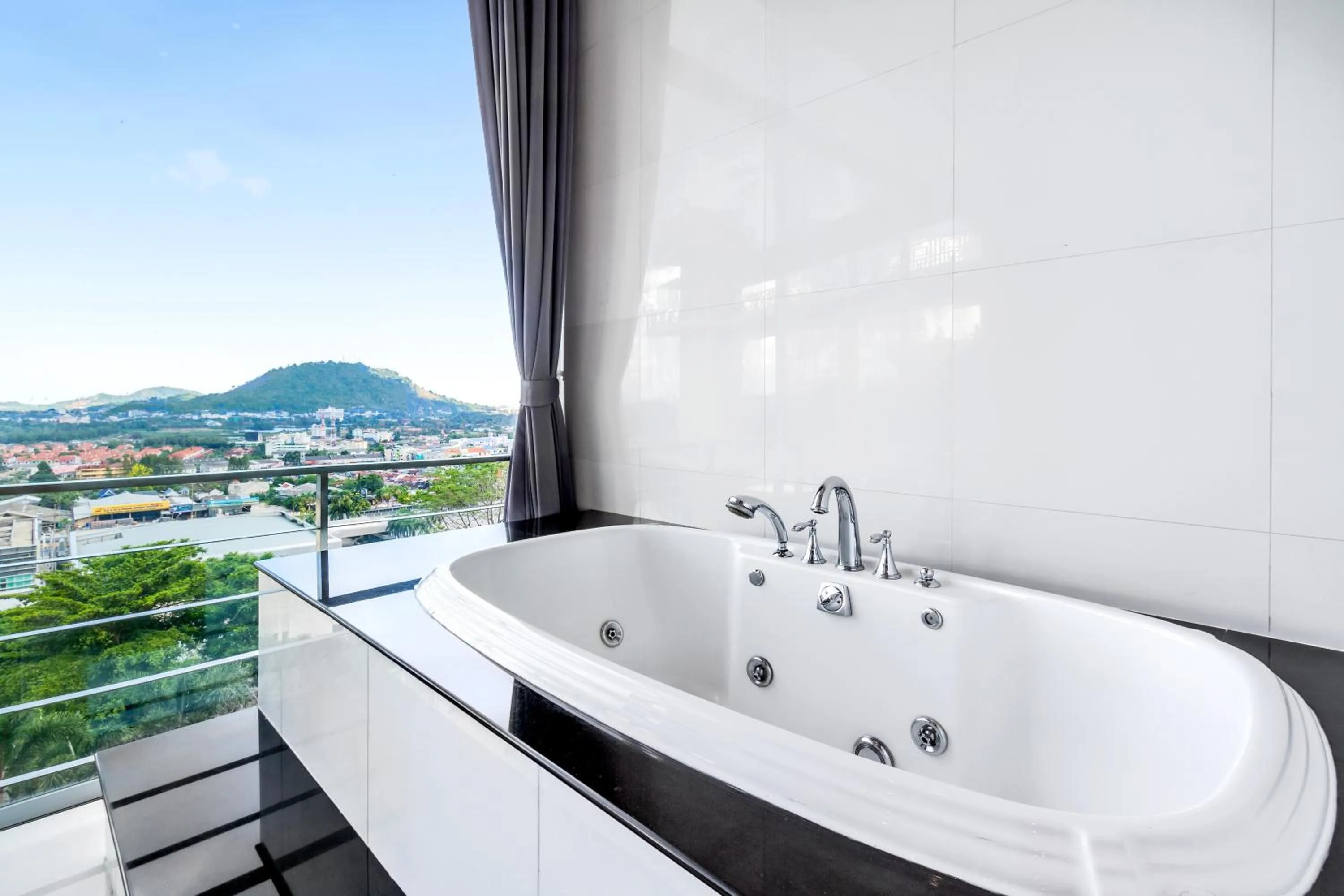 Bedroom in Hilltop Wellness Resort