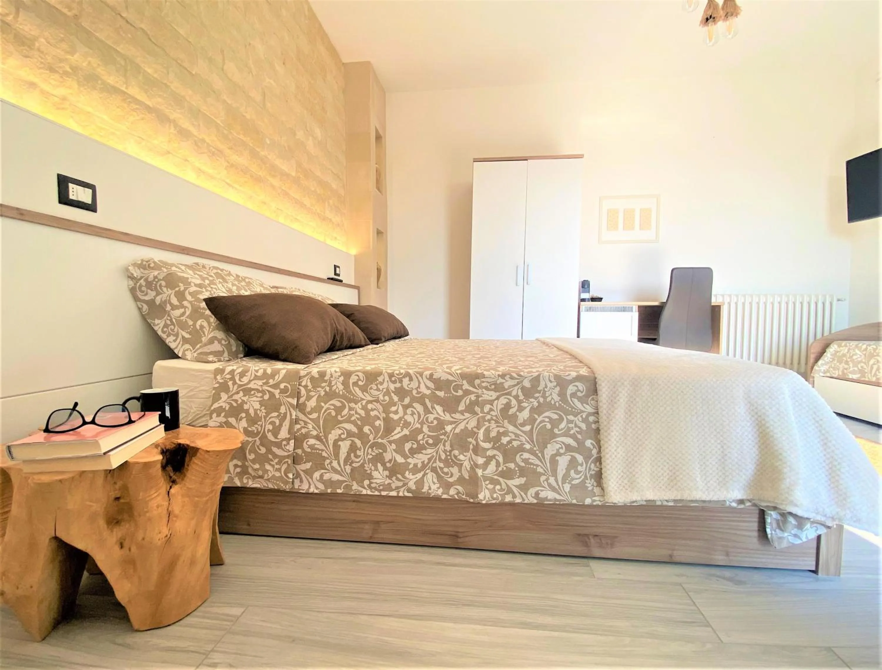 Bedroom, Bed in B&B Brezza Salentina