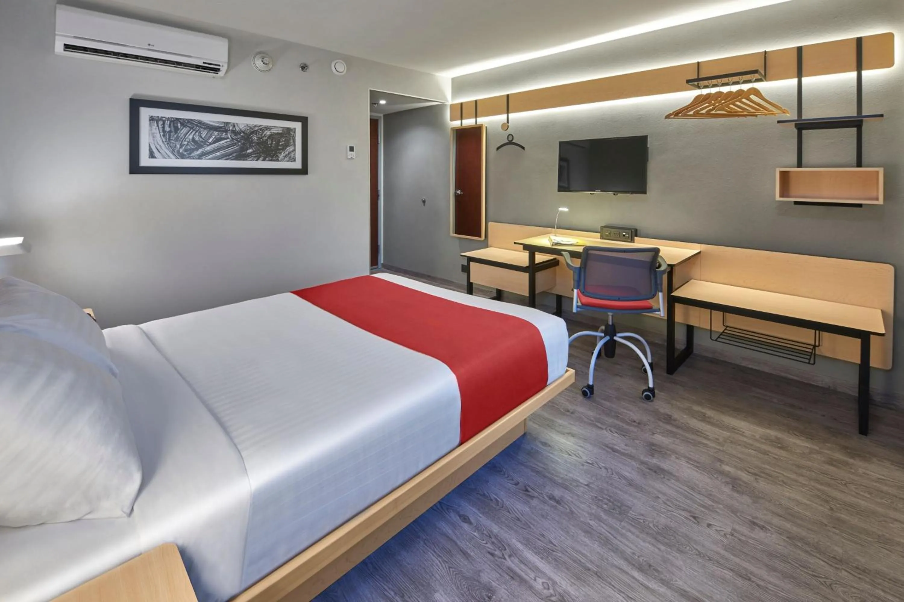 Bedroom, Bed in City Express by Marriott Lagos de Moreno