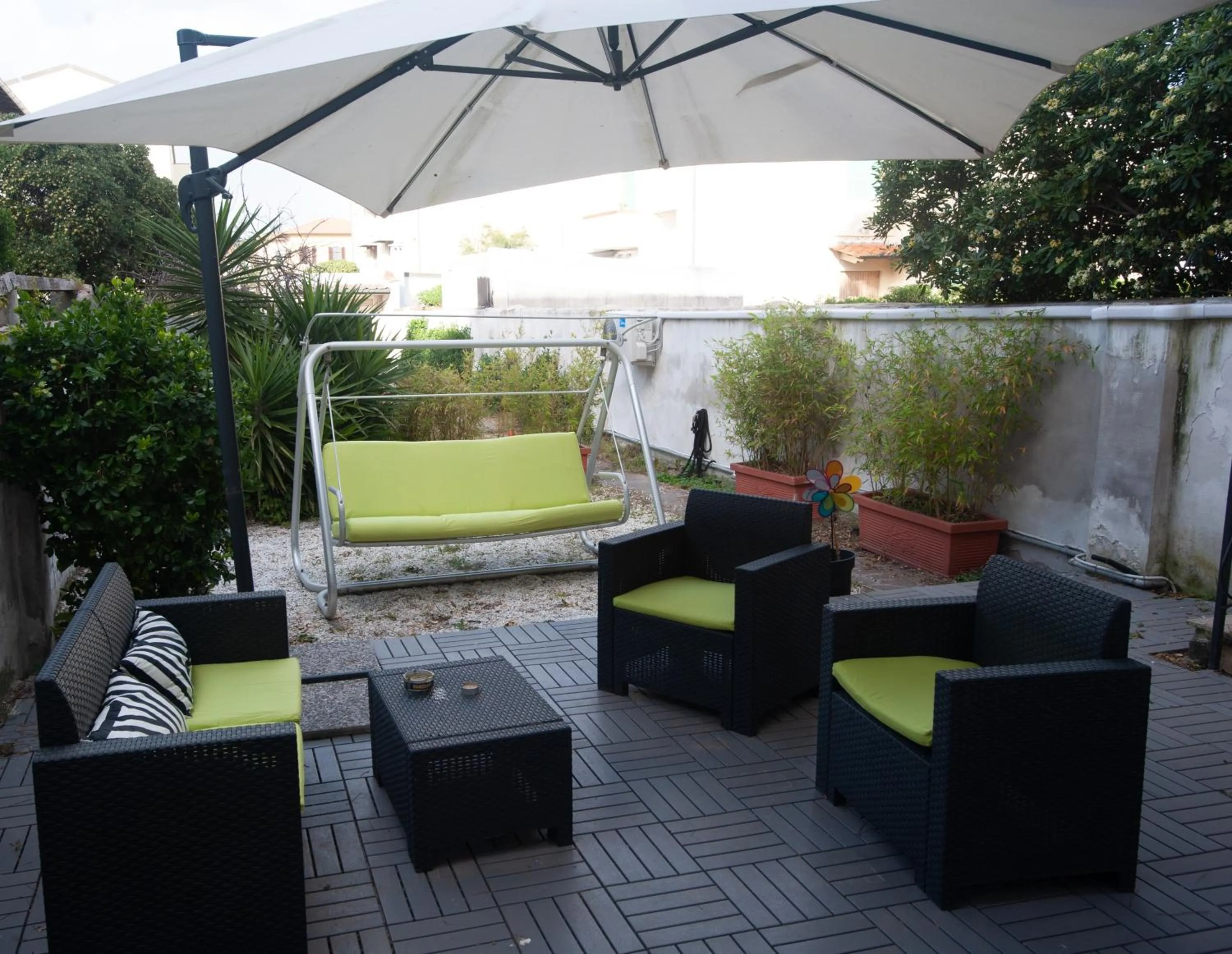 Patio in Annemarie B&B