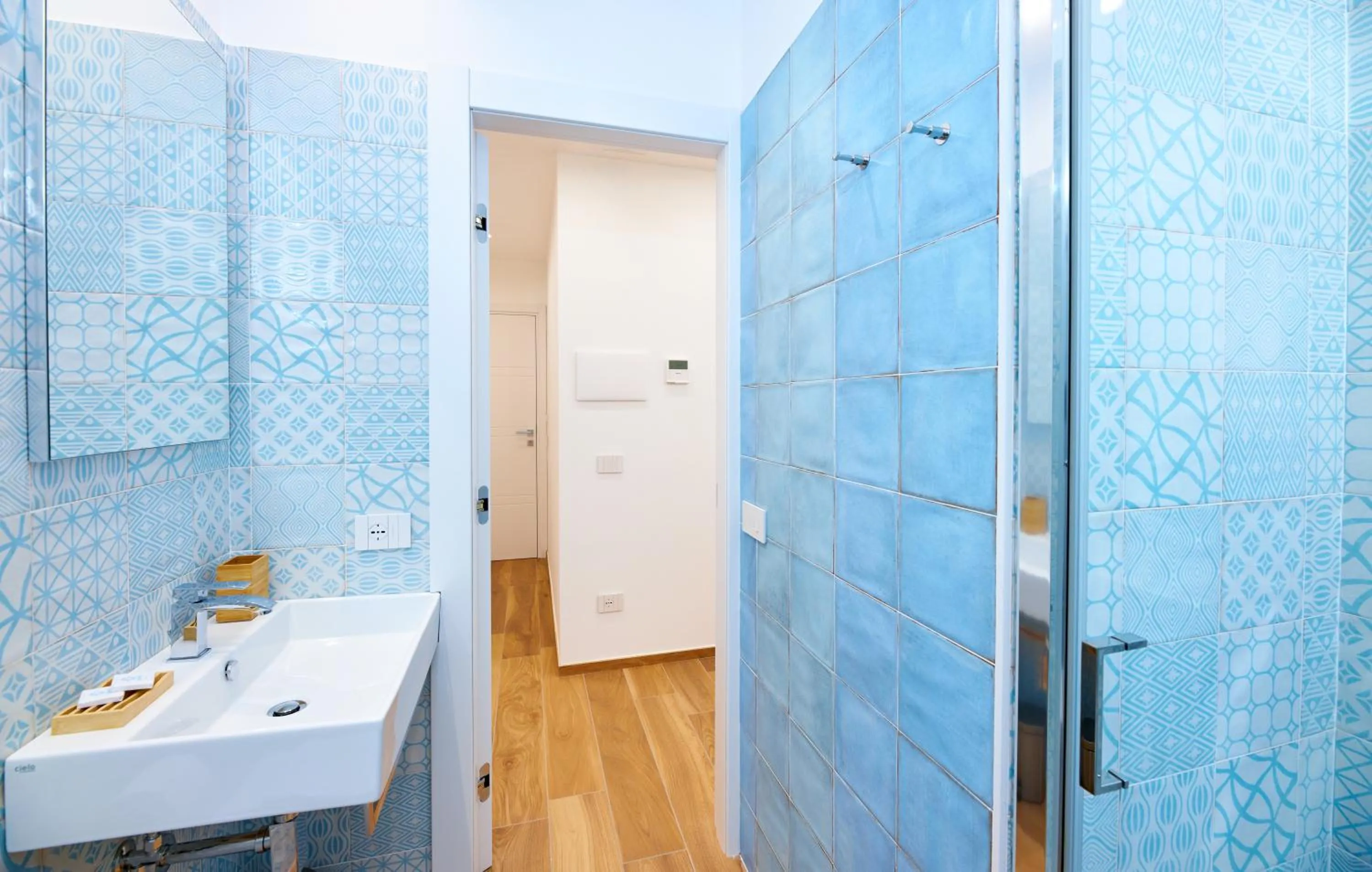 Bathroom in ZEROPENSIERI B&B