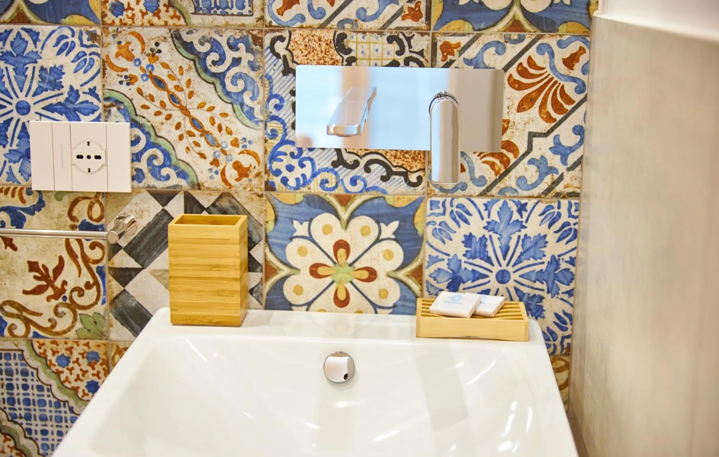 Bathroom in ZEROPENSIERI B&B