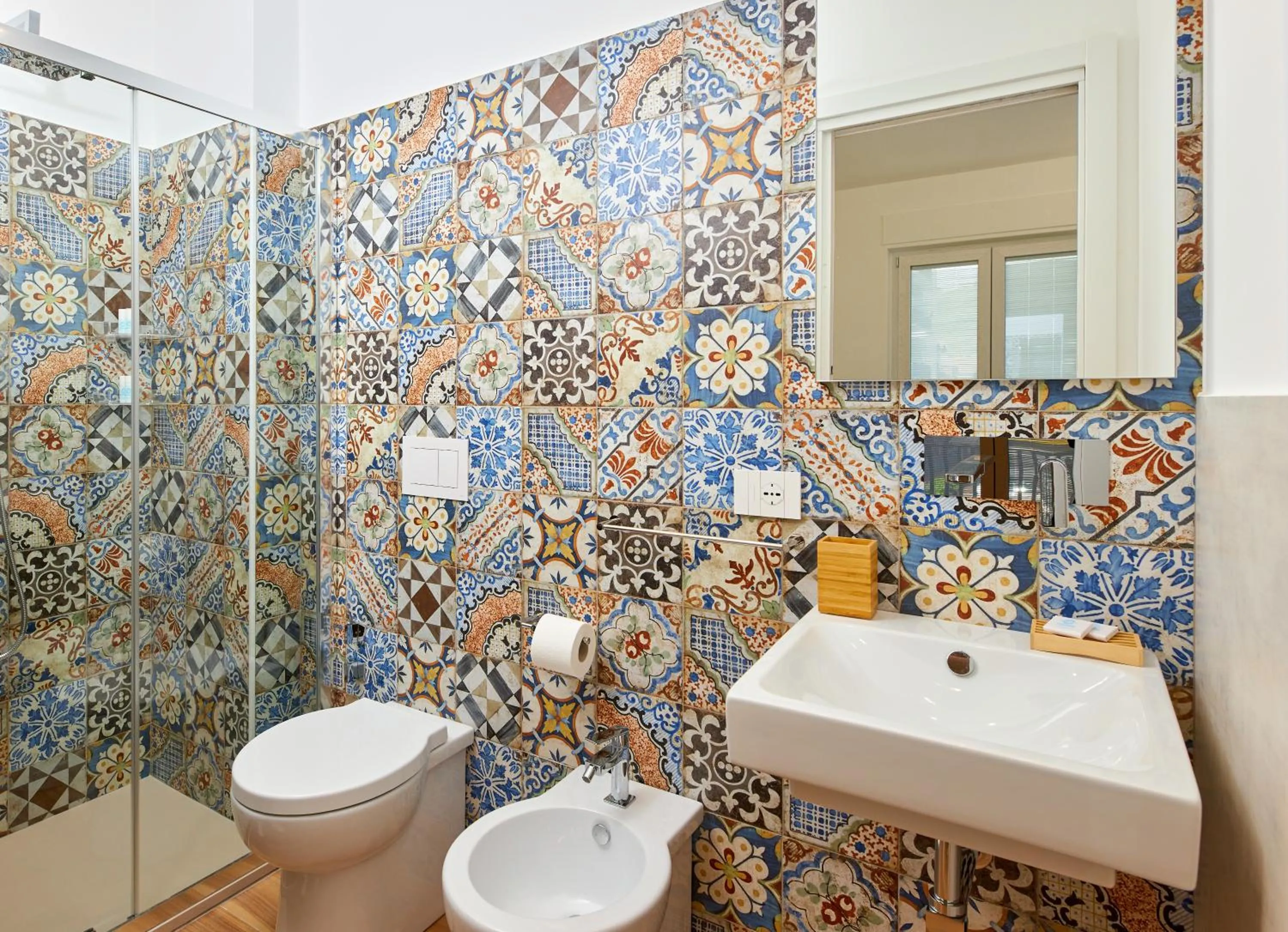 Bathroom in ZEROPENSIERI B&B