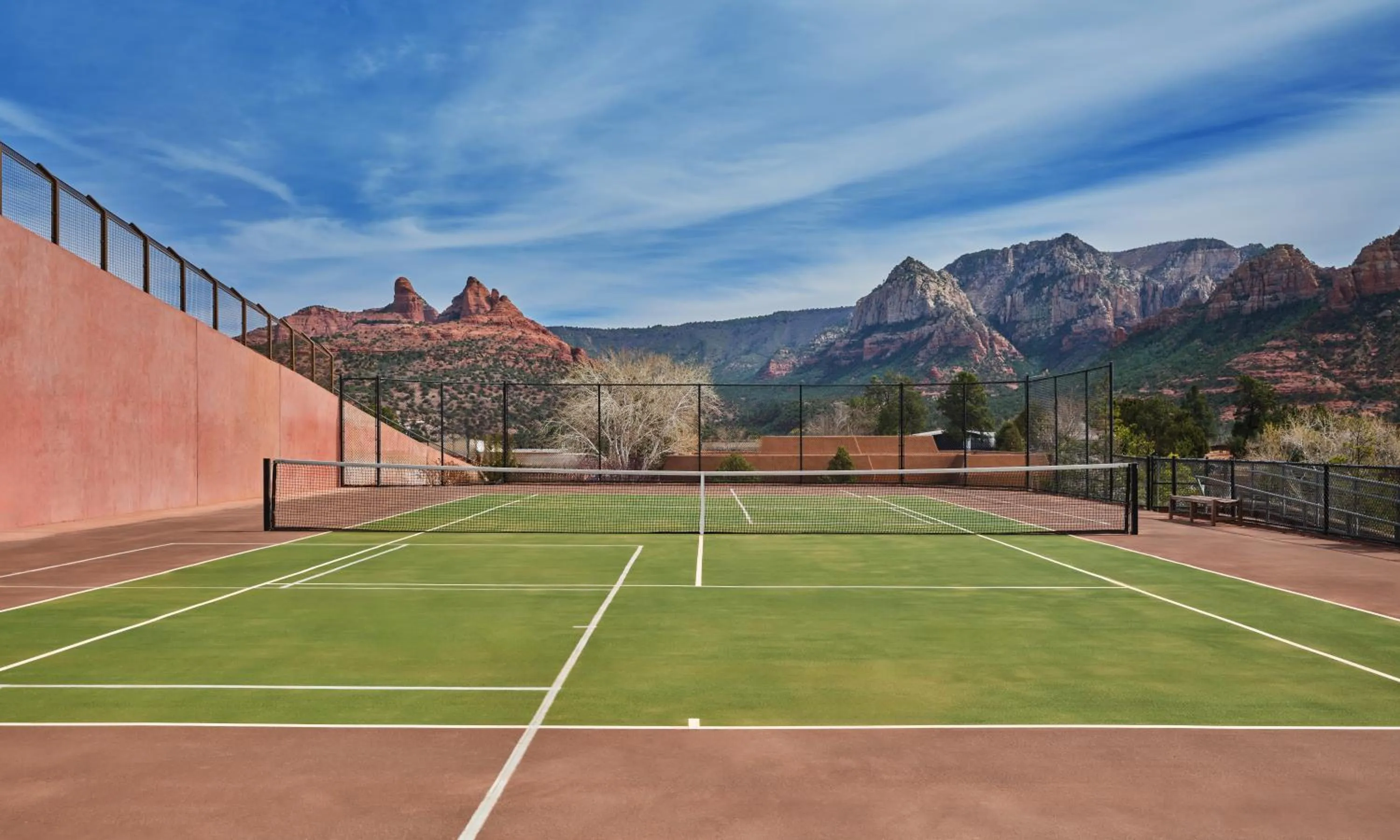 Tennis court in Hyatt Vacation Club at Pinon Pointe, Sedona