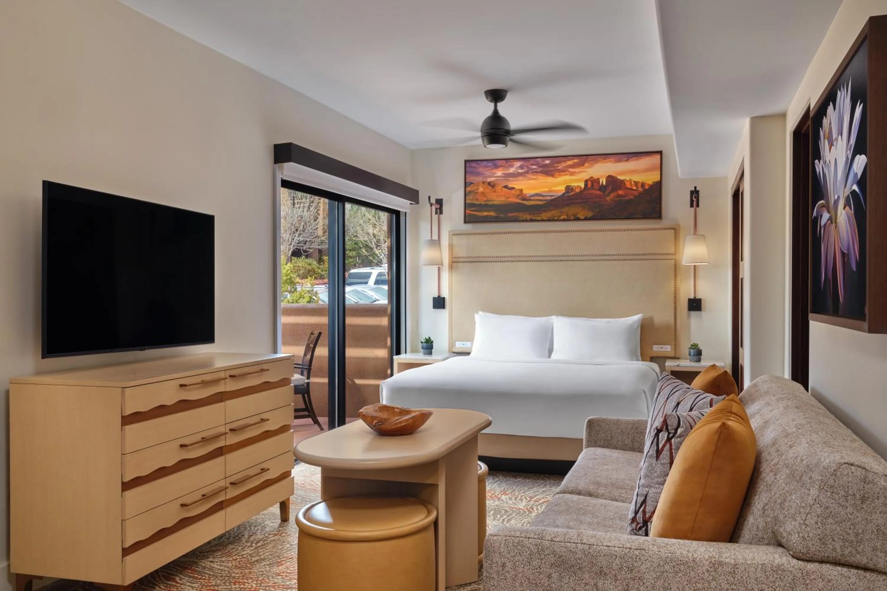 Bed in Hyatt Vacation Club at Pinon Pointe, Sedona