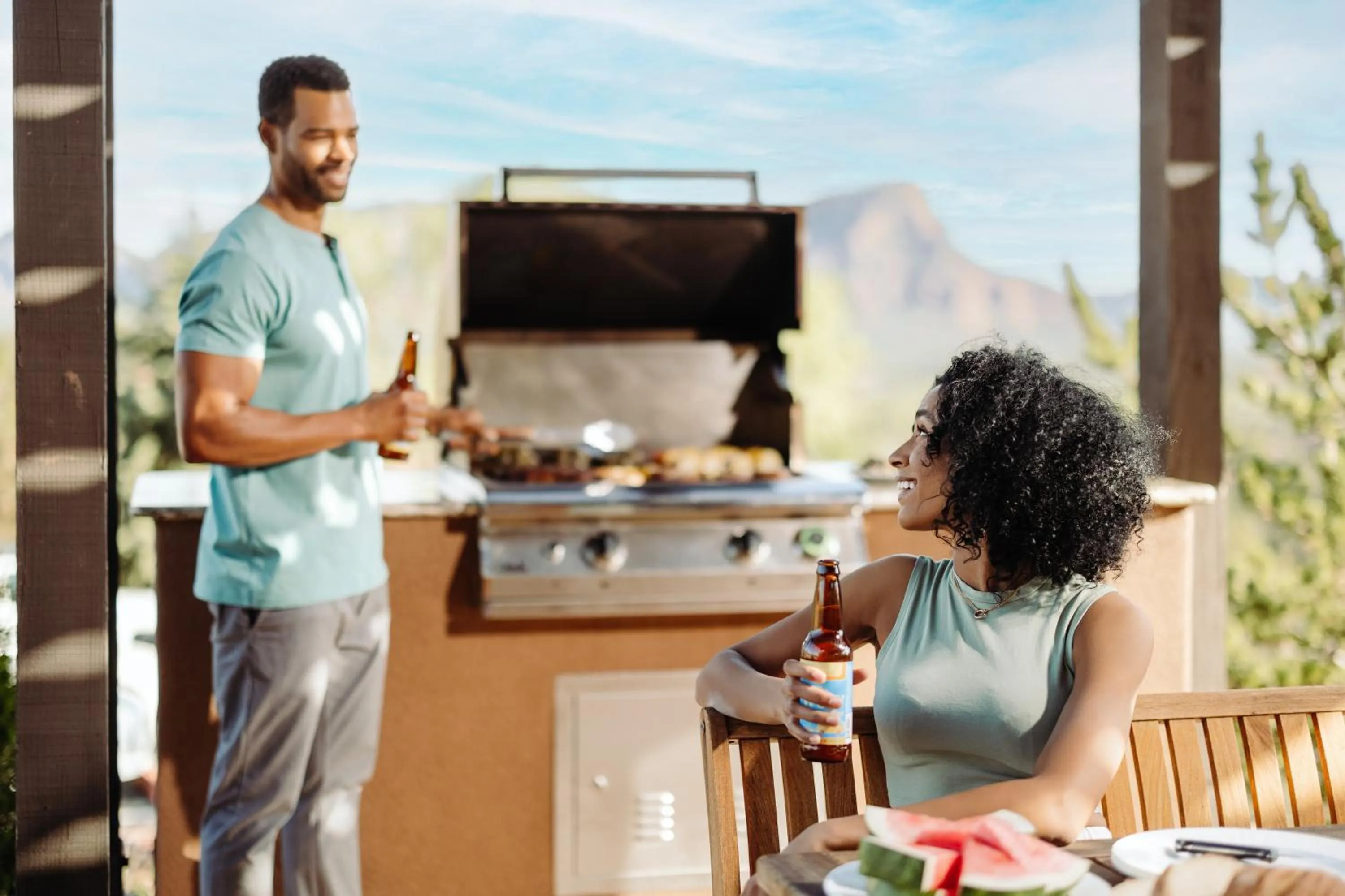 BBQ facilities in Hyatt Vacation Club at Pinon Pointe, Sedona