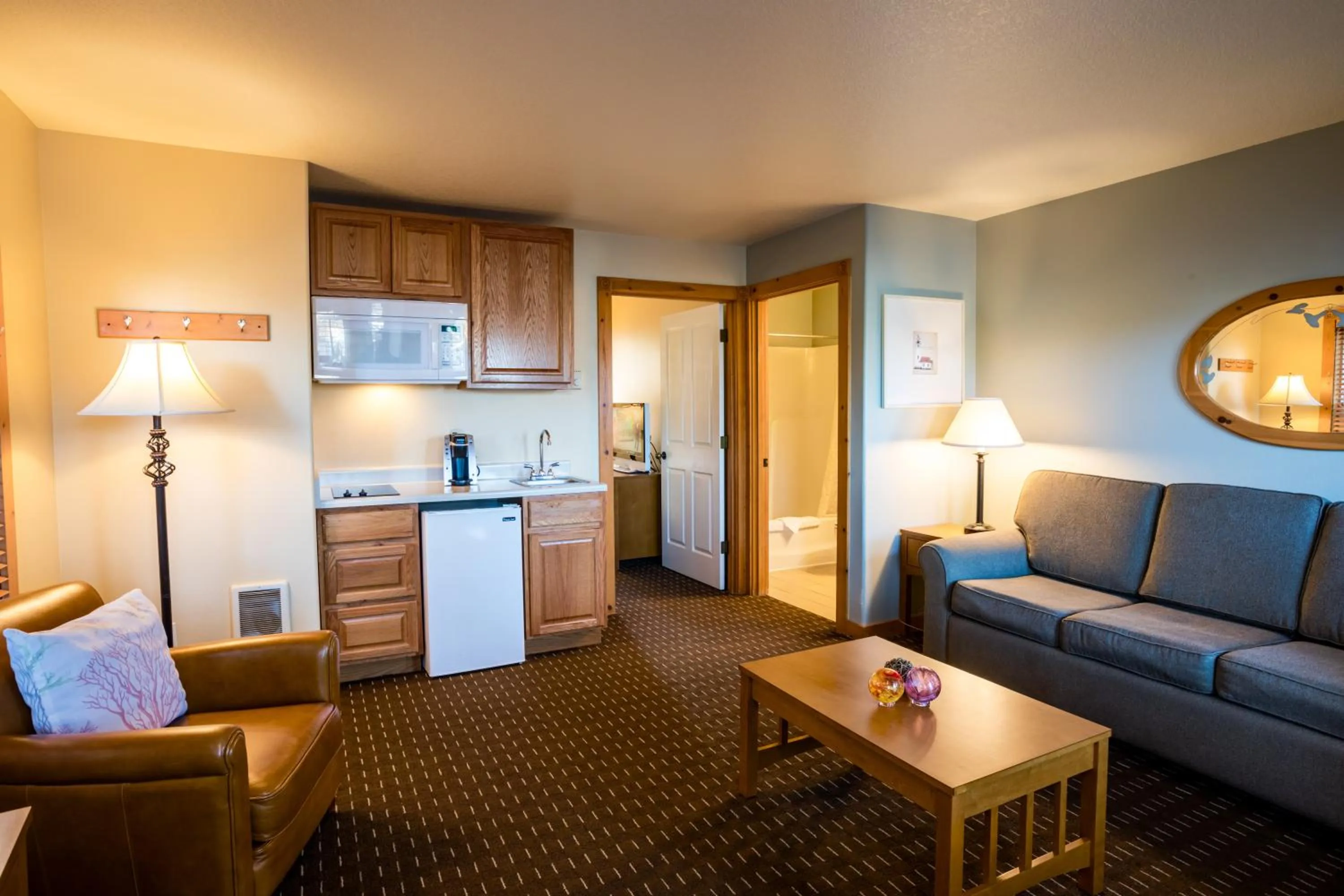 Kitchen or kitchenette in Lighthouse Inn