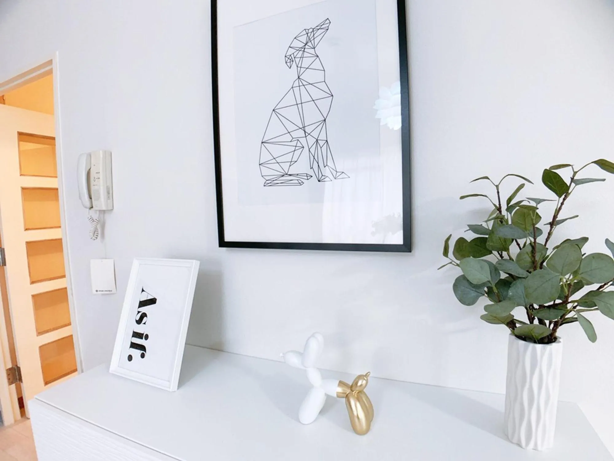 Bed in OUCHI HOTEL Kanayama-cho with Dogs