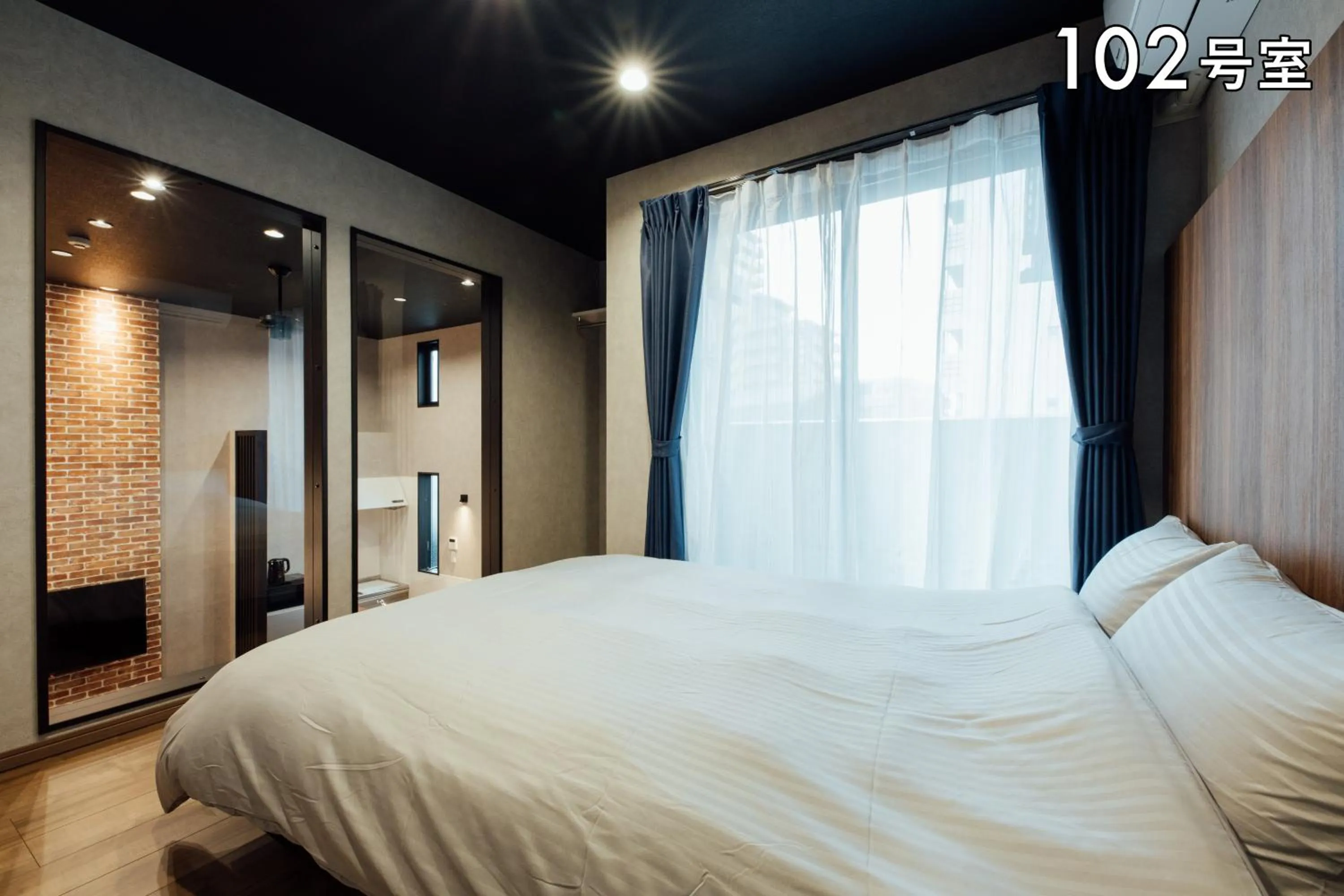 Bedroom, Bed in YOUR ROOM 熊本駅
