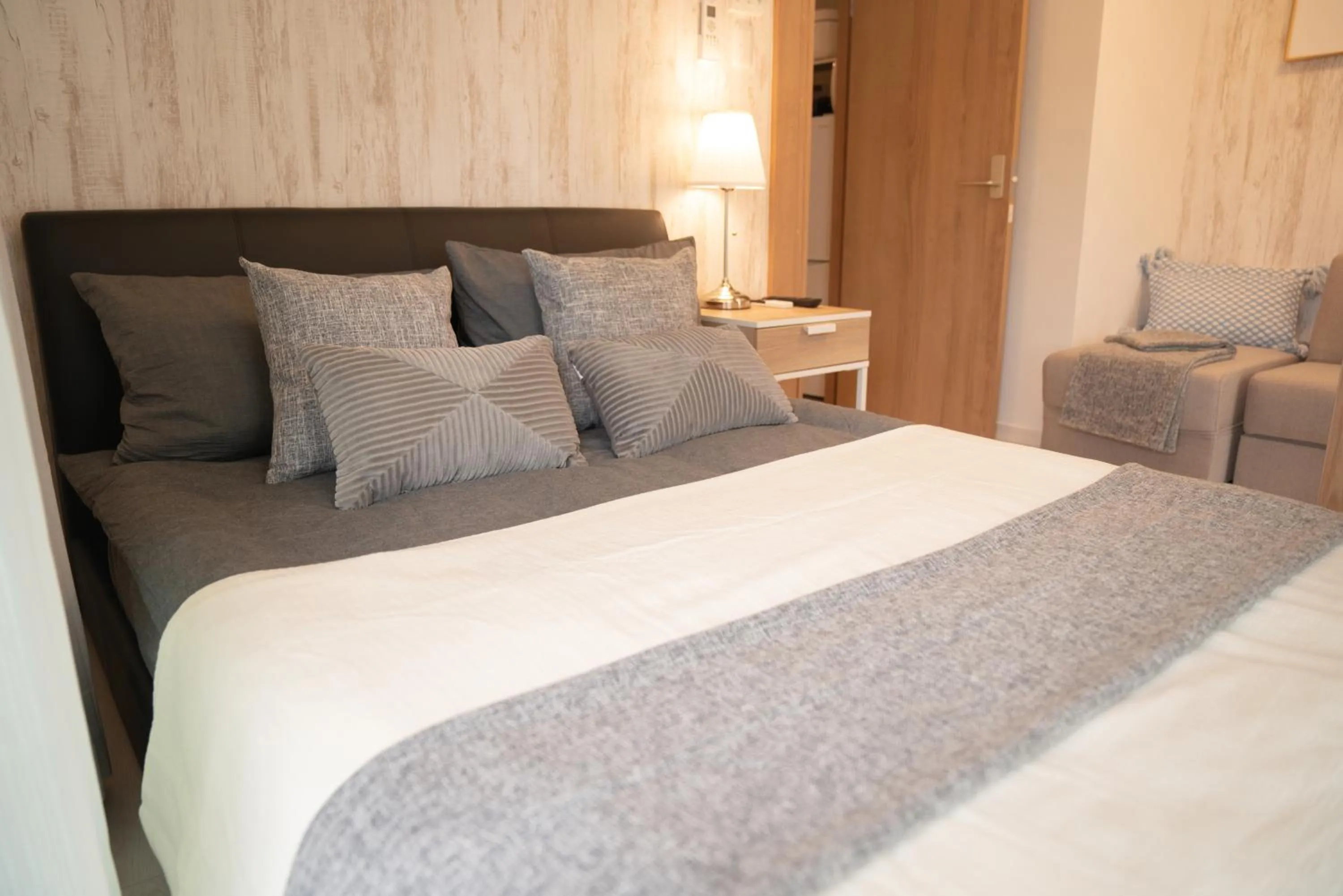 Bed in OSAKA SUNSHINE TOWER63