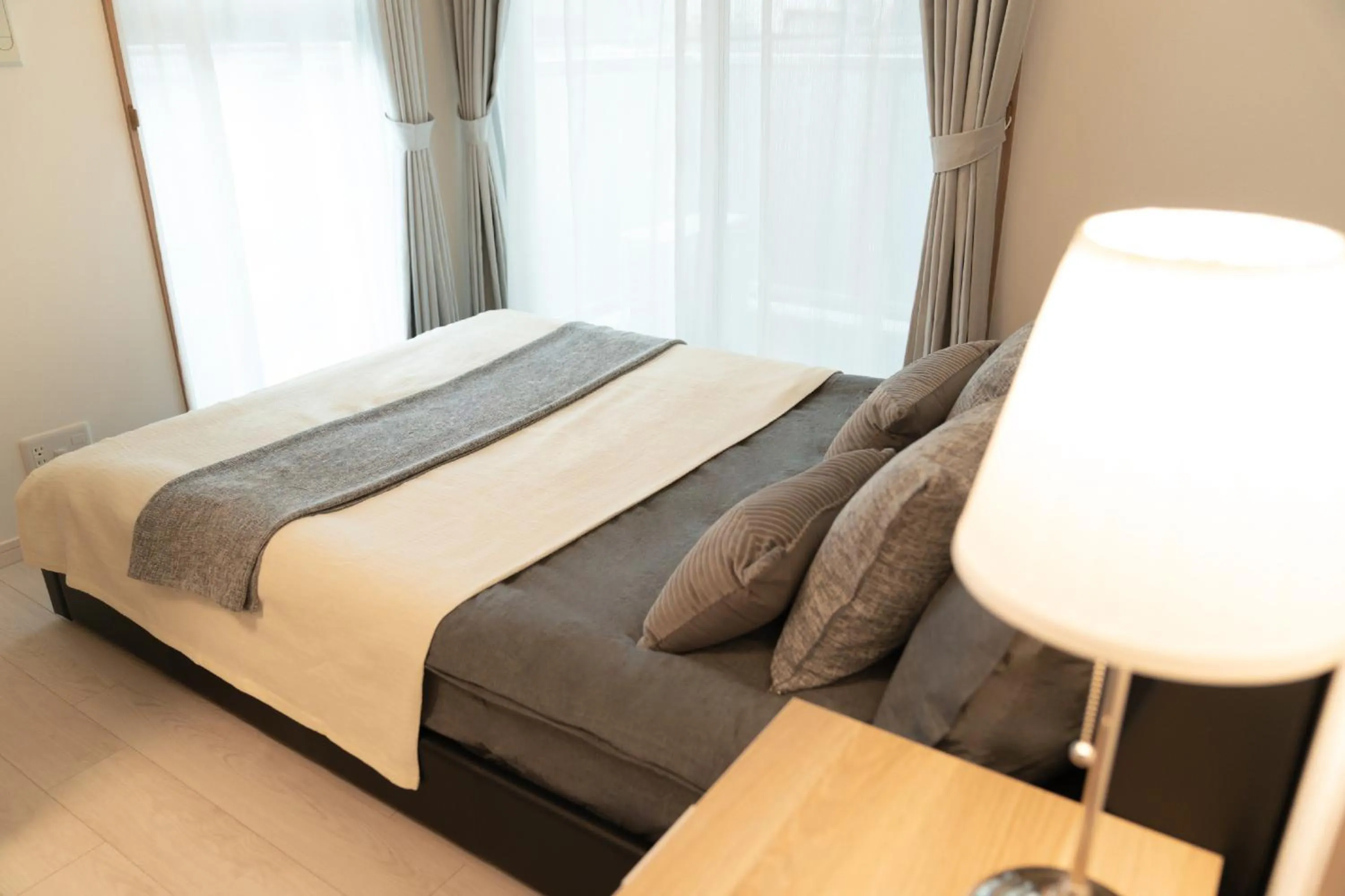 Bed in OSAKA SUNSHINE TOWER63