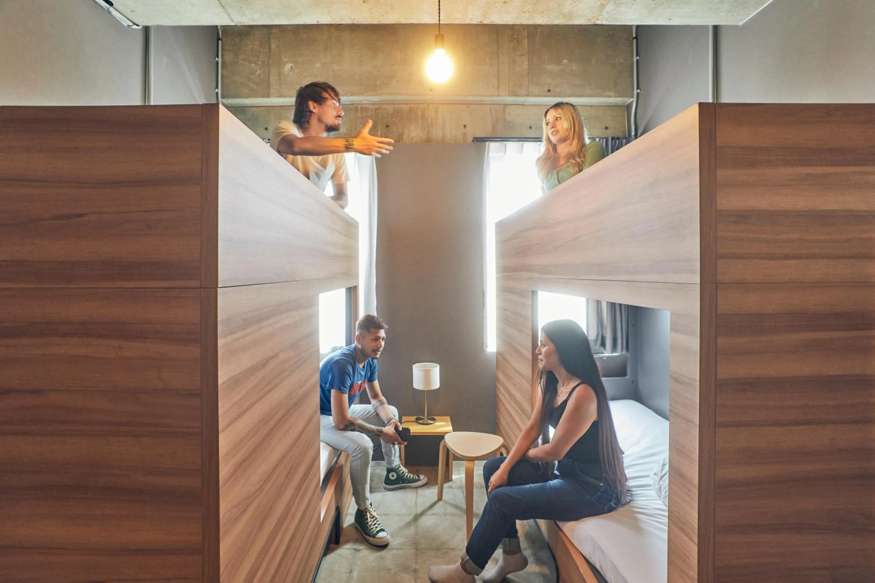 bunk bed in UNPLAN Fukuoka