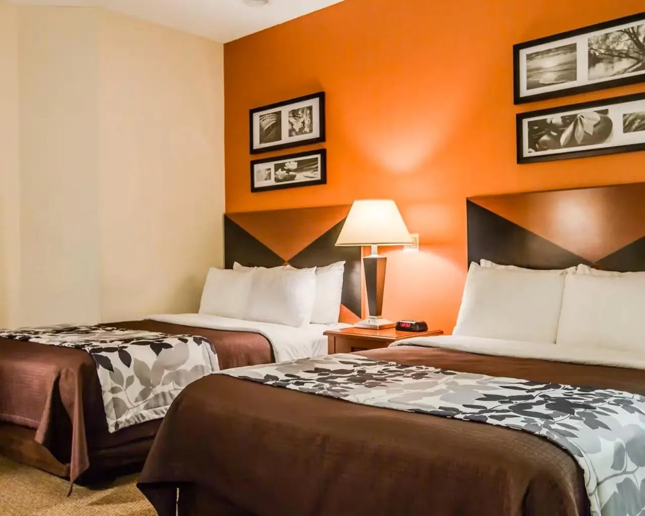 Bed in Sleep Inn Pelham Oak Mountain