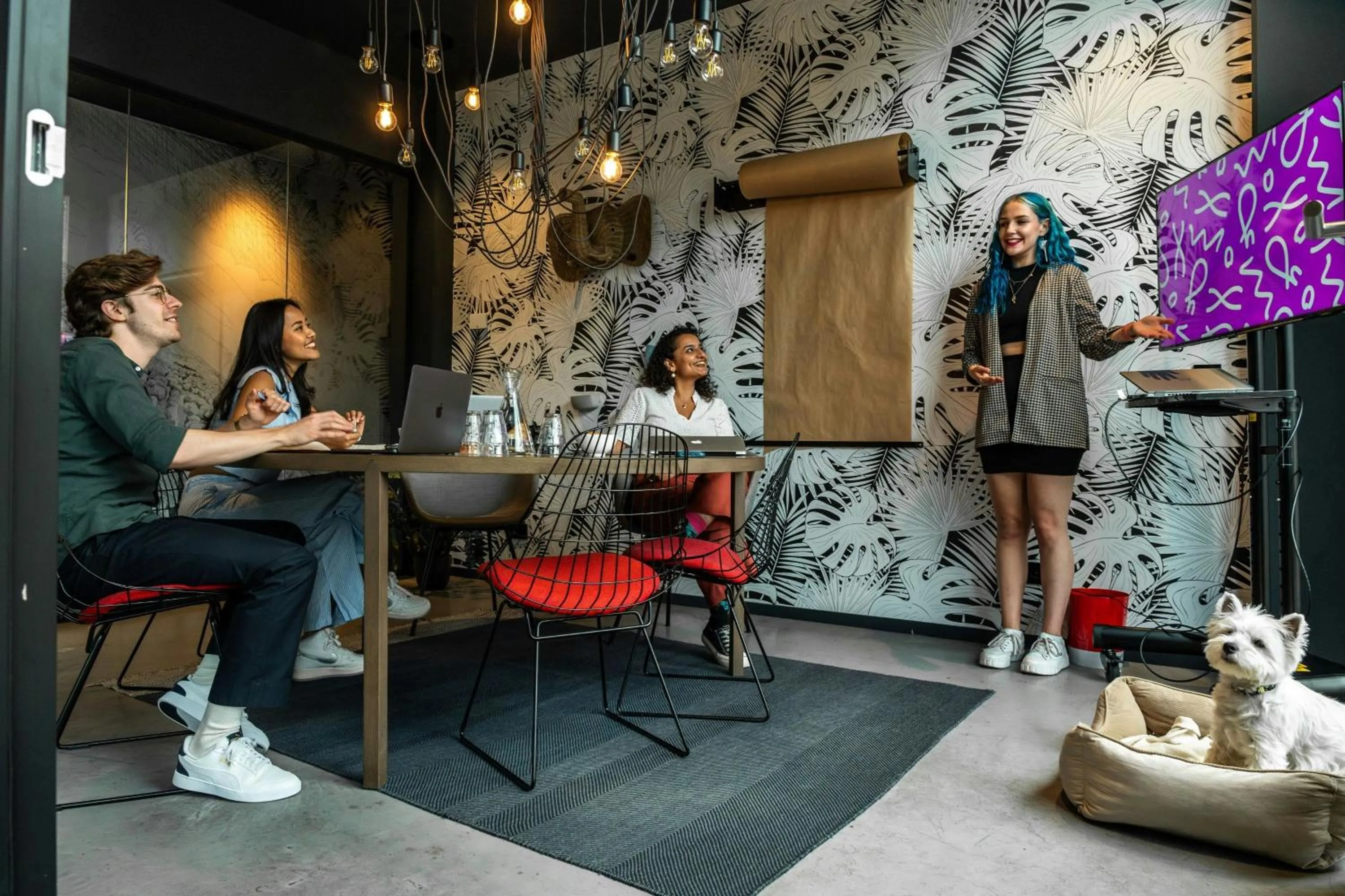 Meeting/conference room in Moxy Utrecht