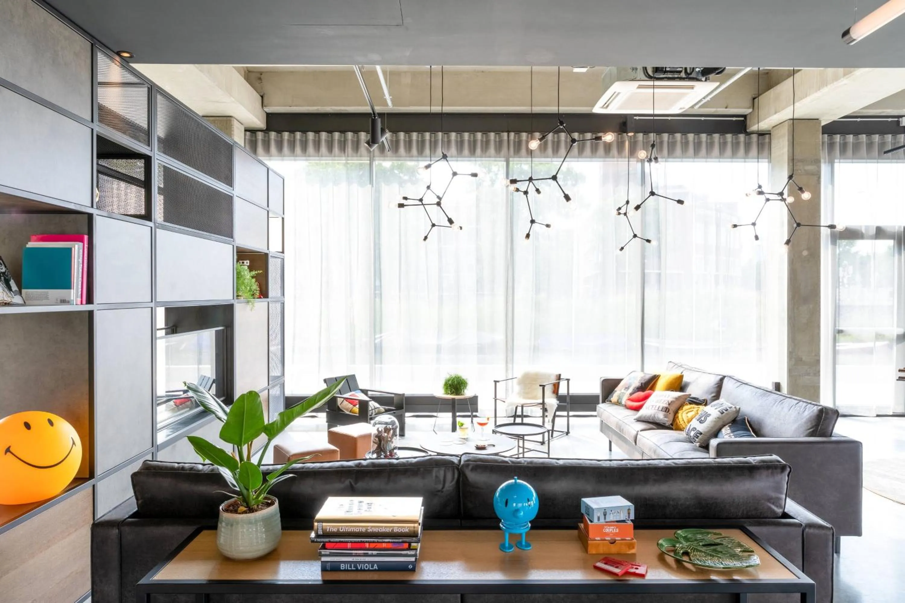 Lobby or reception in Moxy Utrecht