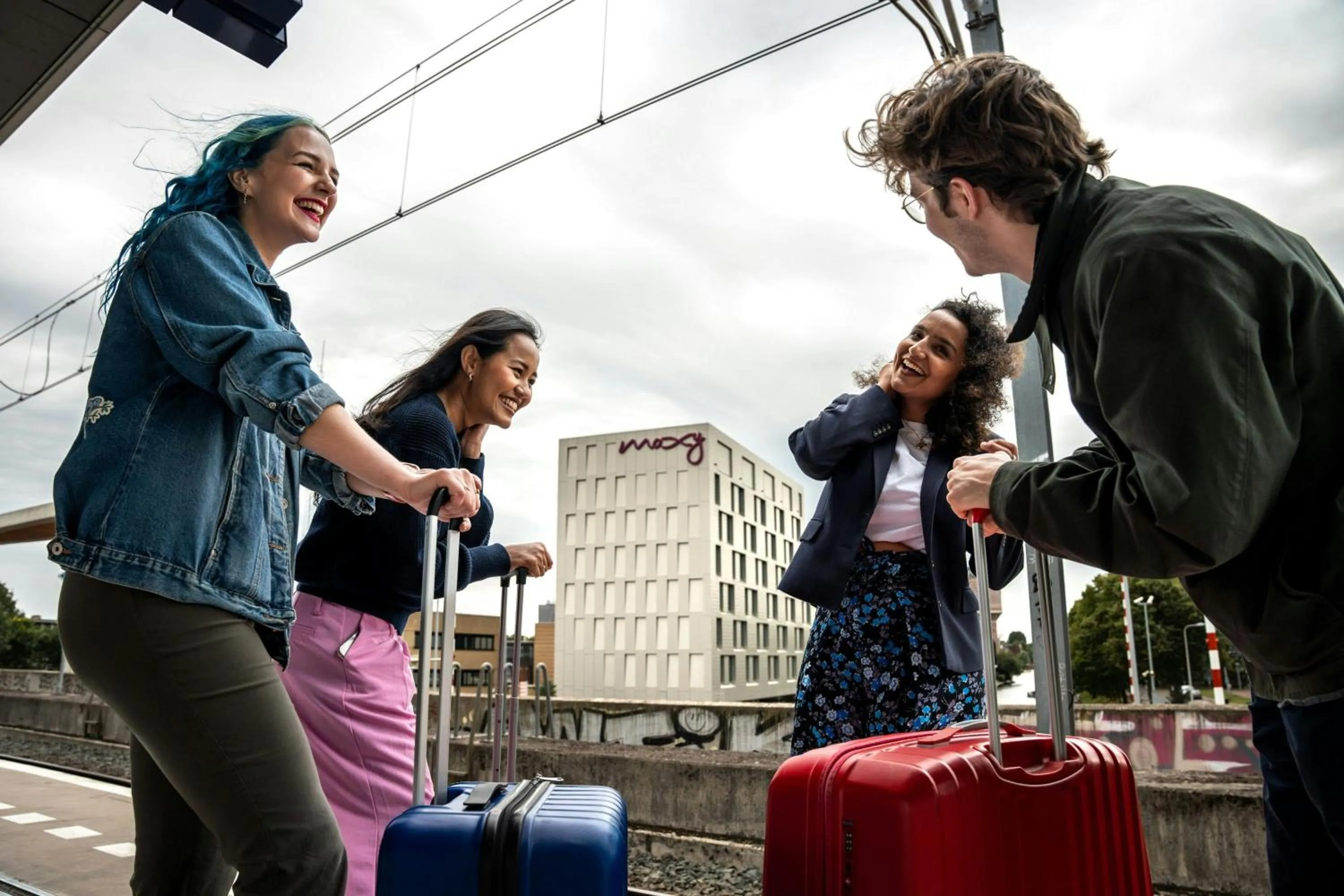 View (from property/room) in Moxy Utrecht