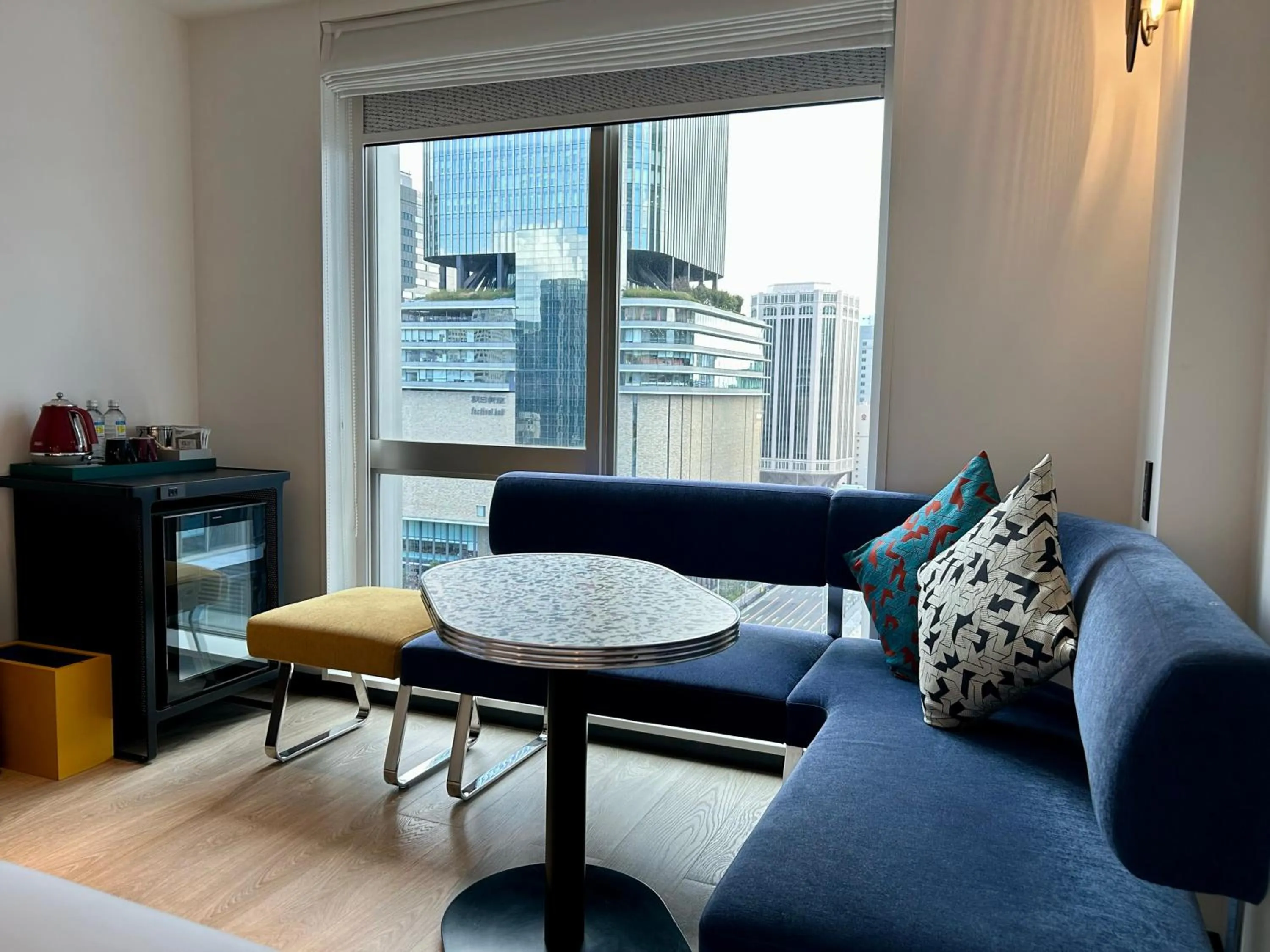 Seating area in Aloft Osaka Dojima