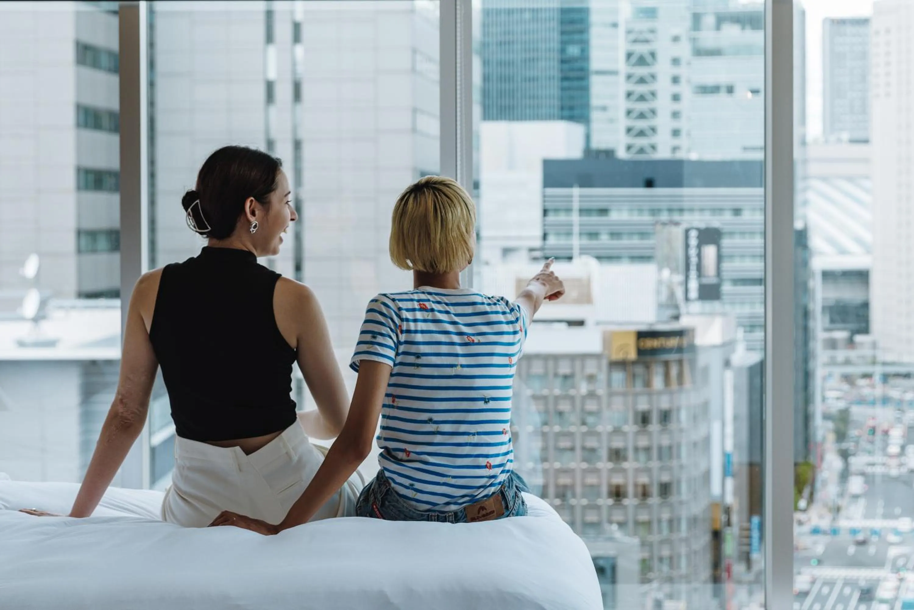 Bed in Aloft Osaka Dojima