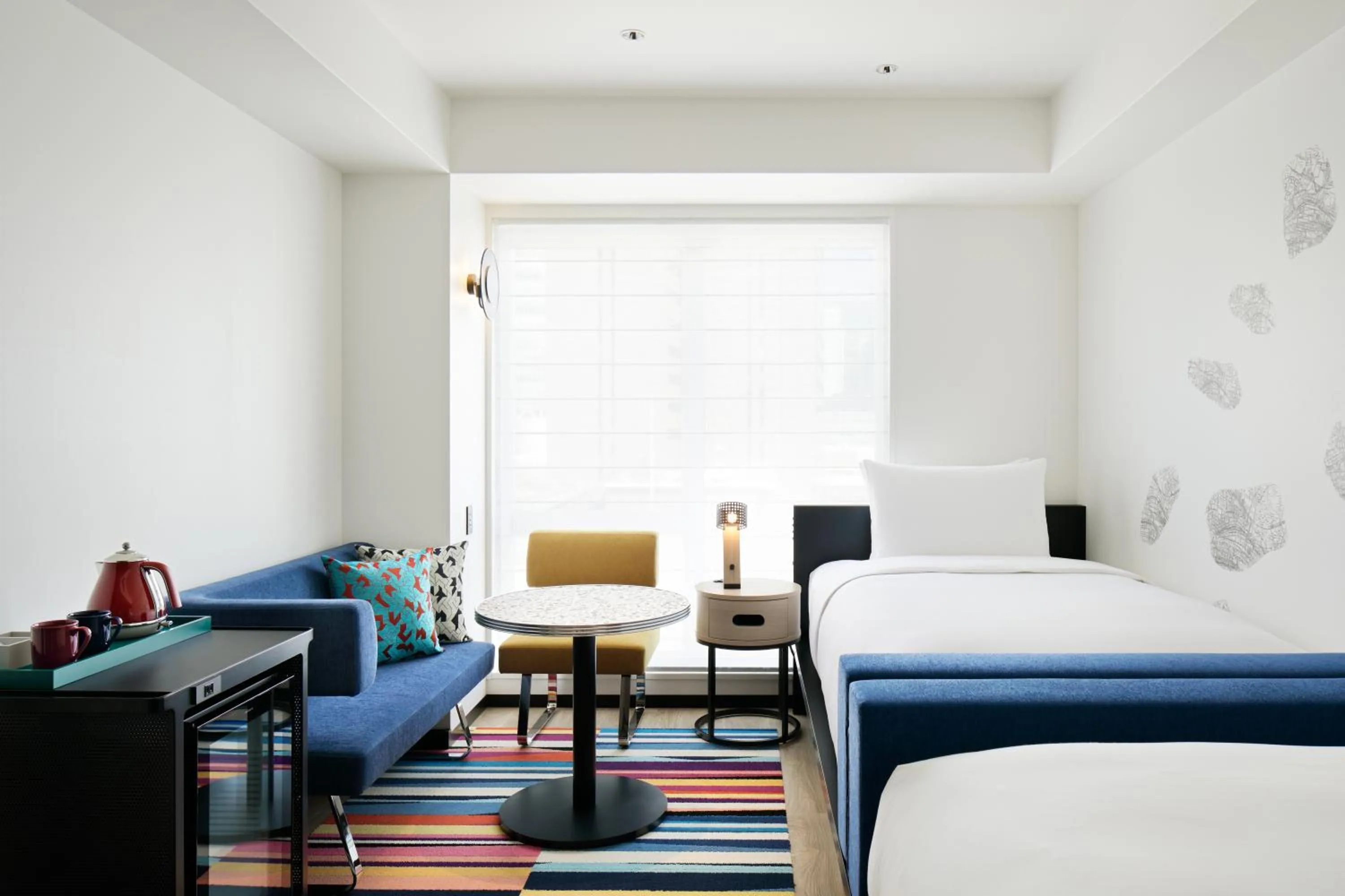 Bedroom, Bed in Aloft Osaka Dojima