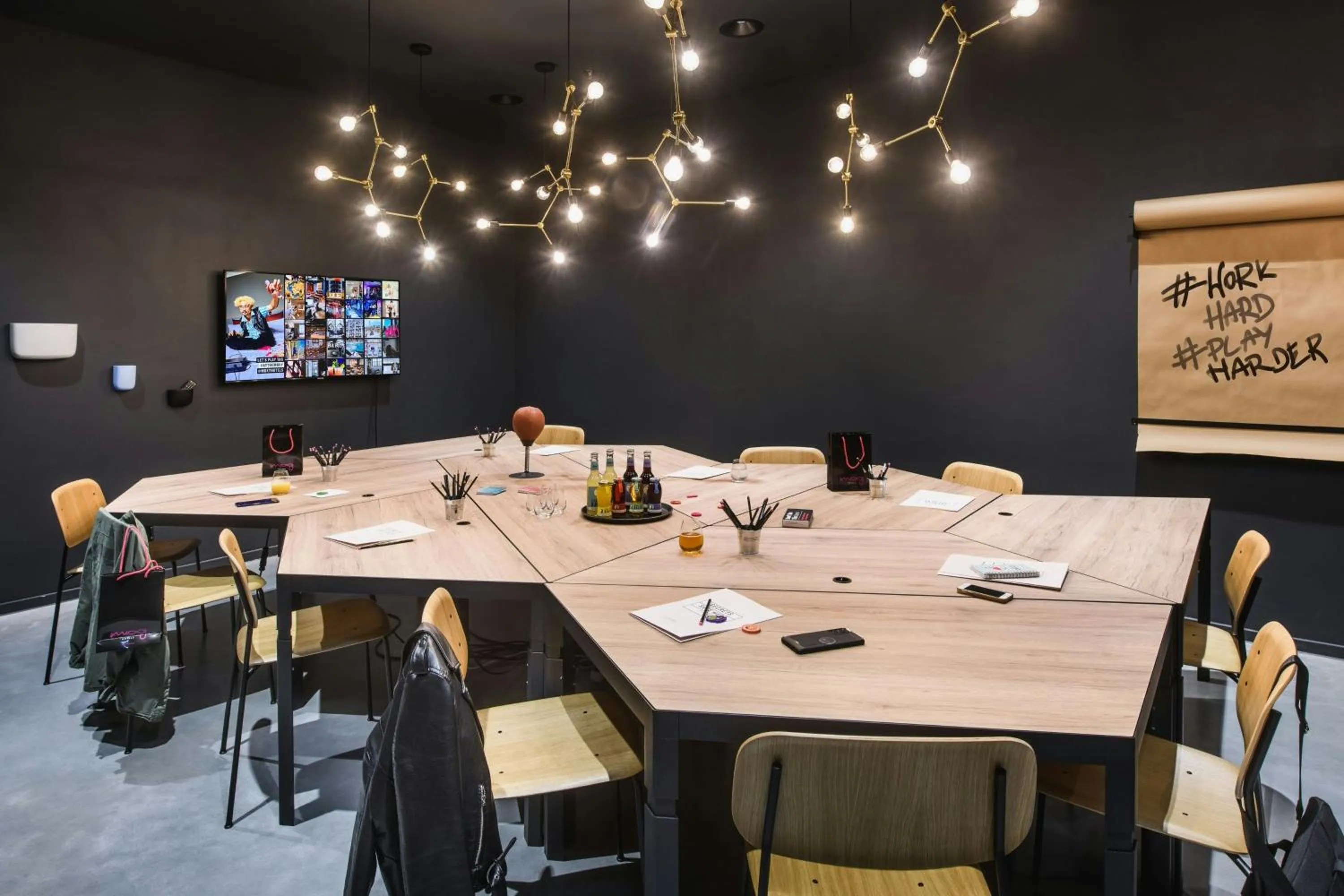 Meeting/conference room in Moxy Stuttgart Feuerbach