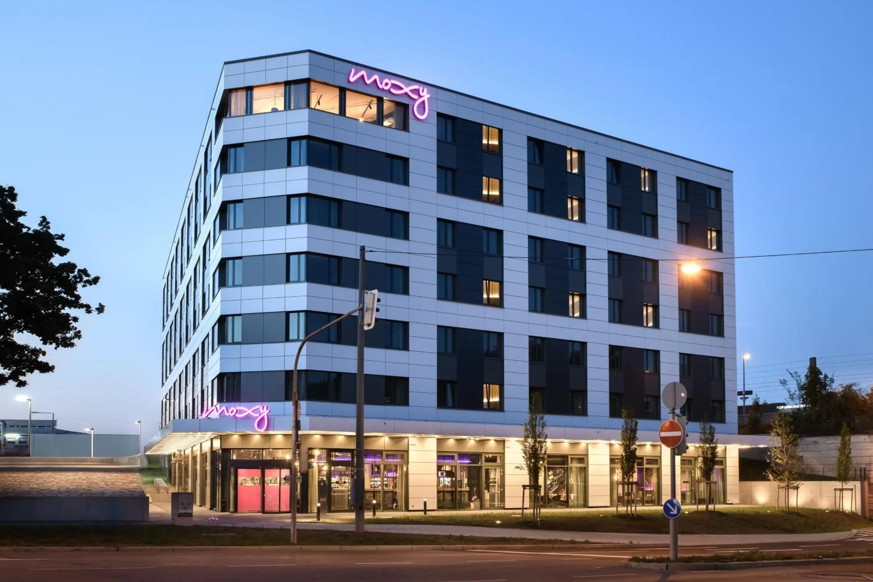 Property building in Moxy Stuttgart Feuerbach