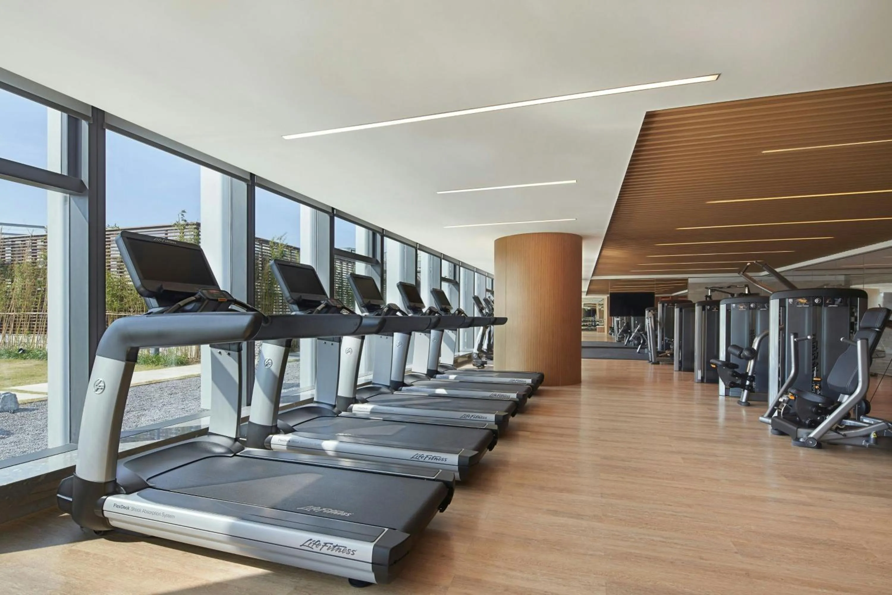 Area and facilities in Yancheng Marriott Hotel