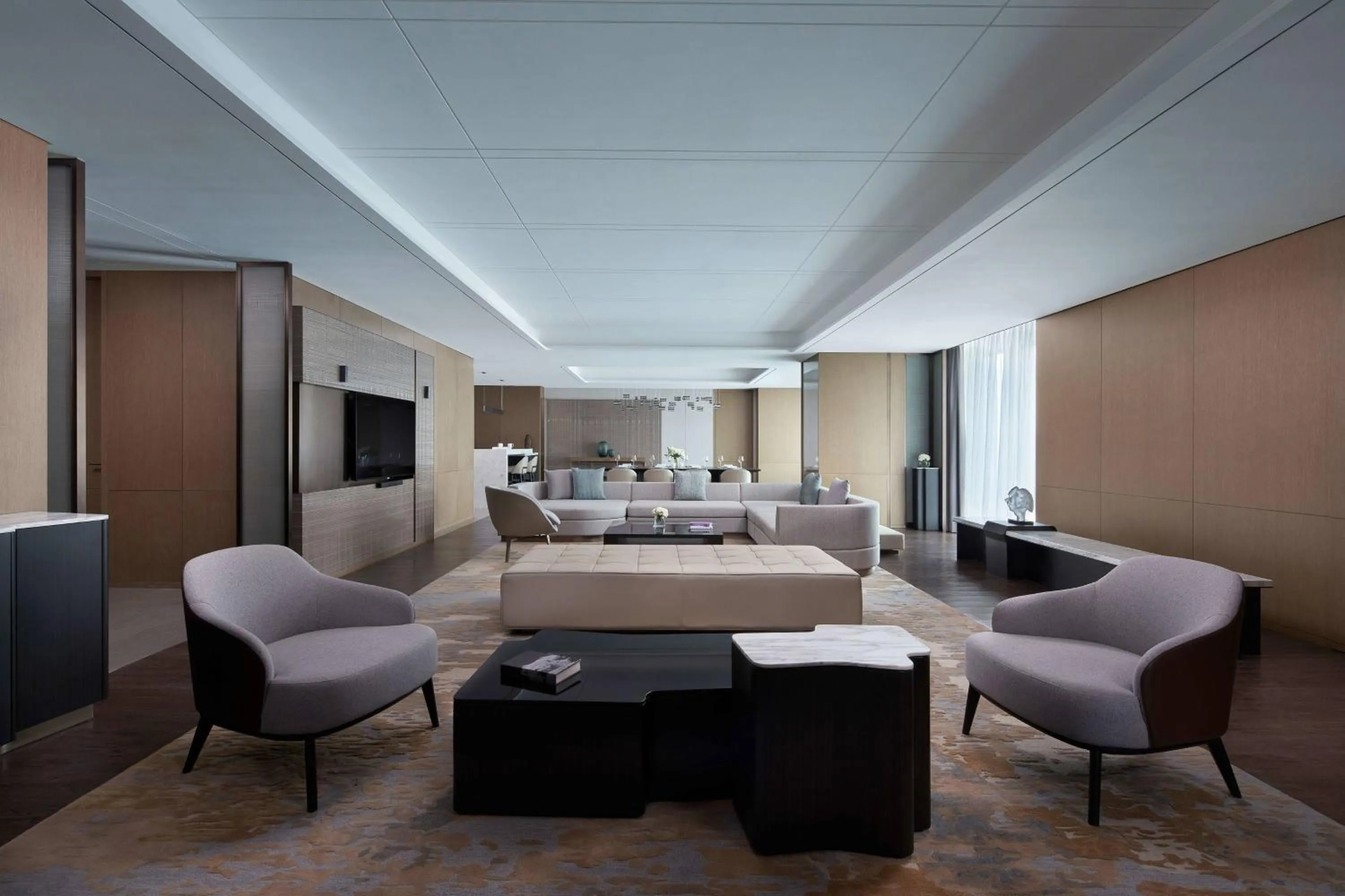 Living room in Yancheng Marriott Hotel