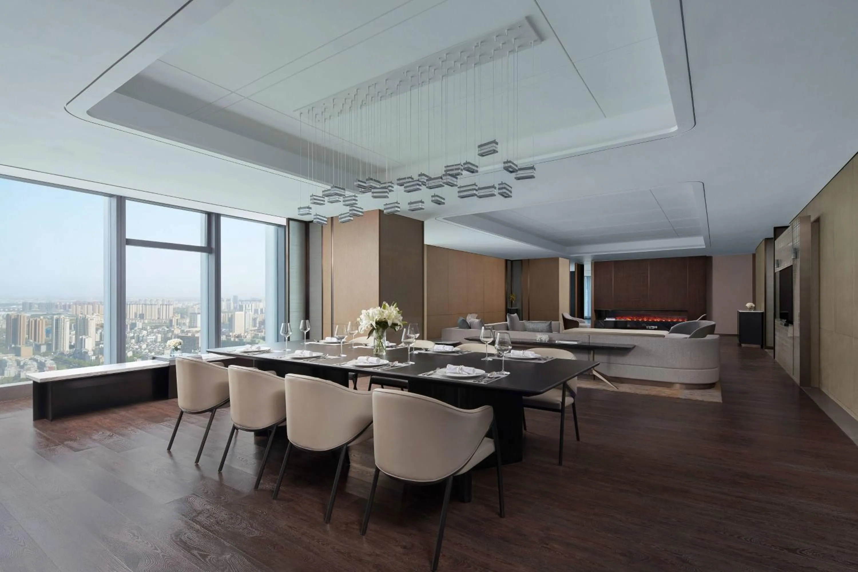 Photo of the whole room in Yancheng Marriott Hotel