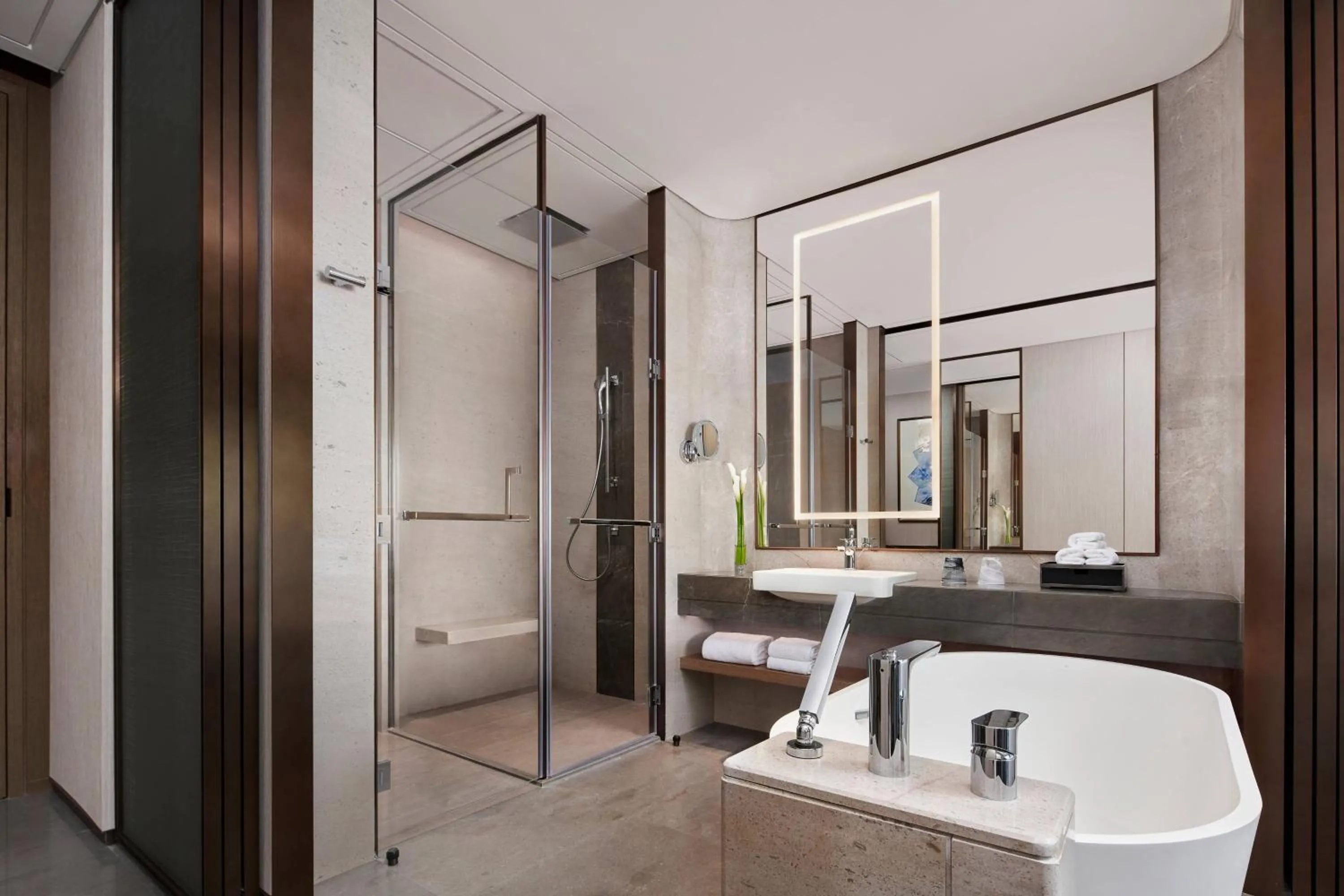 Bathroom in Yancheng Marriott Hotel