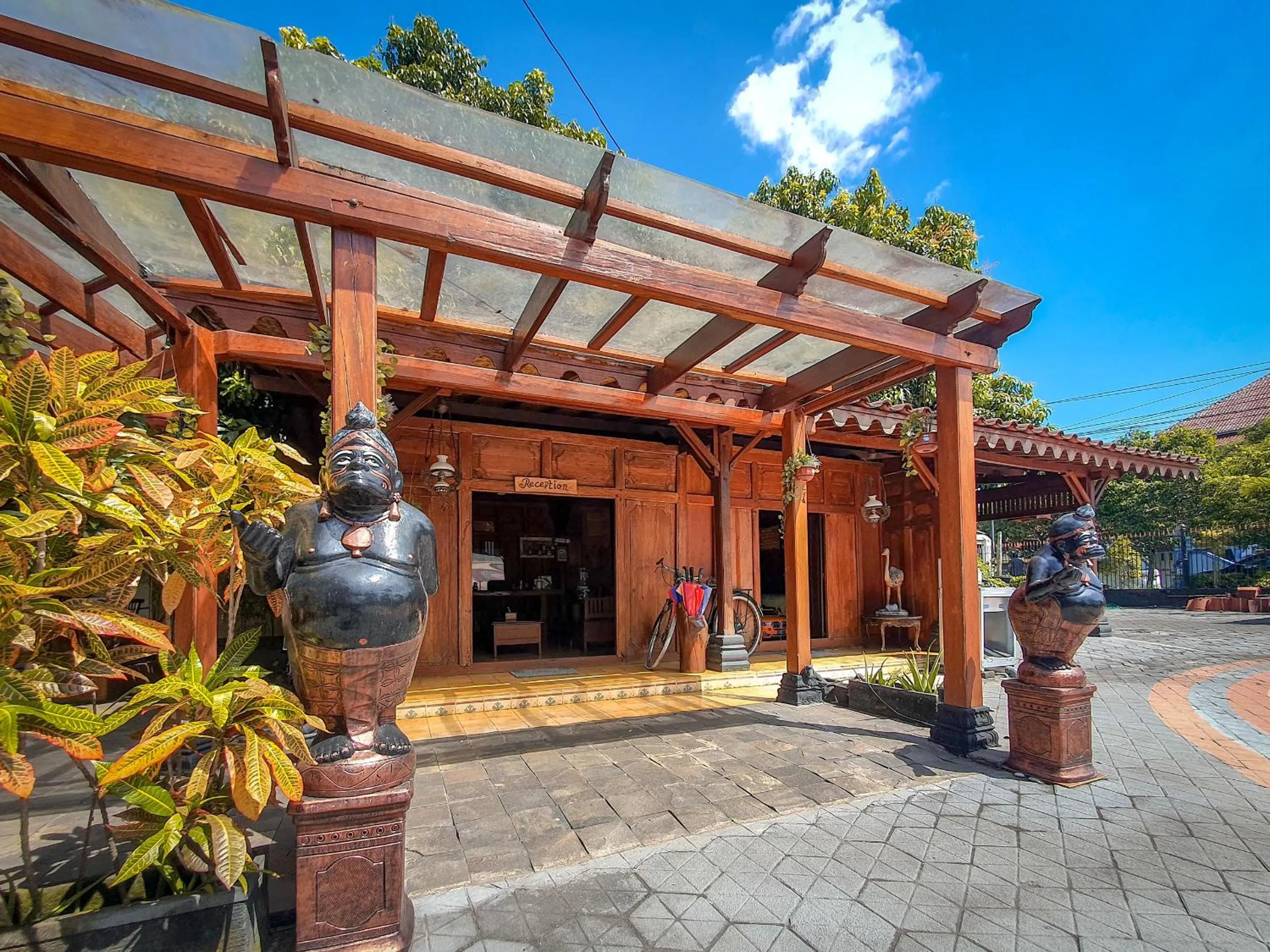 Lobby or reception in Dem Ayem Heritage Guest House