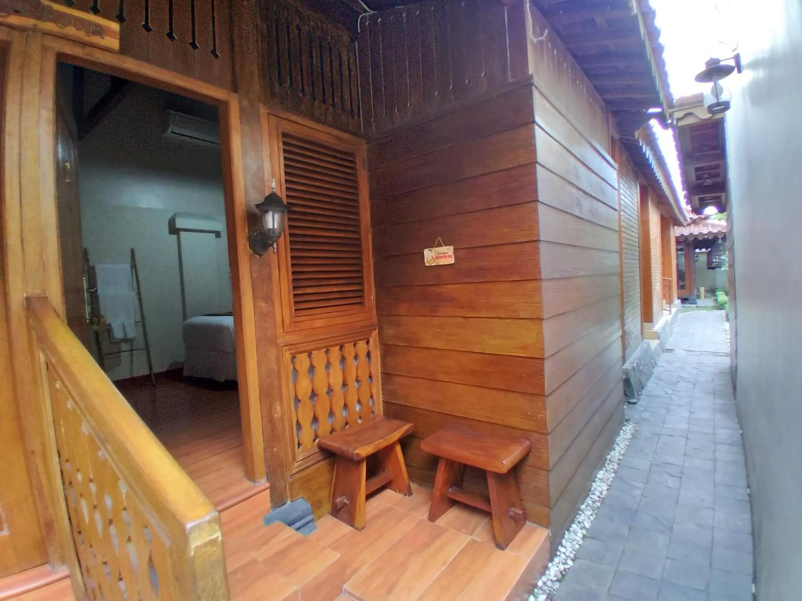 Garden view in Dem Ayem Heritage Guest House