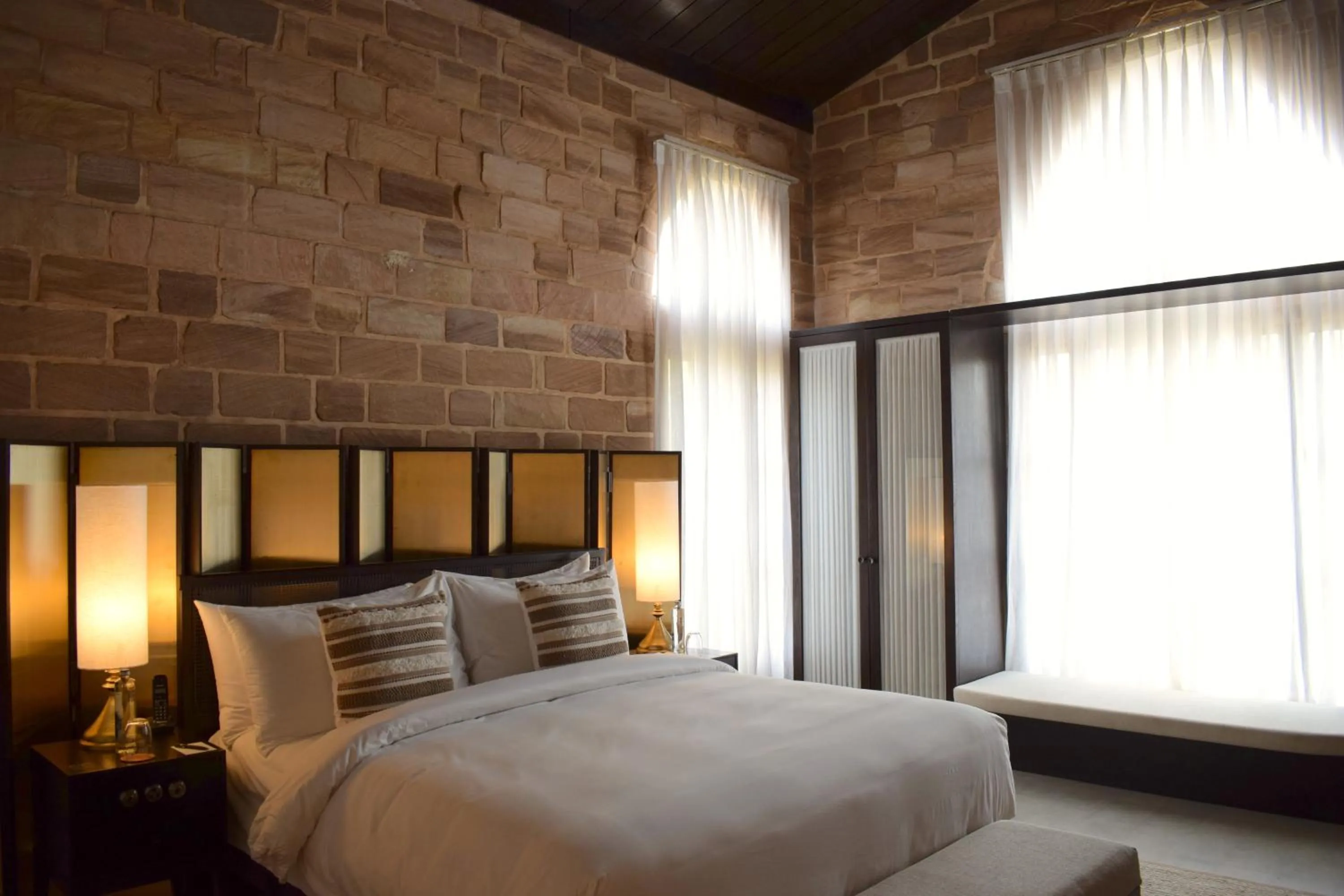 Bedroom, Bed in The Postcard Gir Wildlife Sanctuary