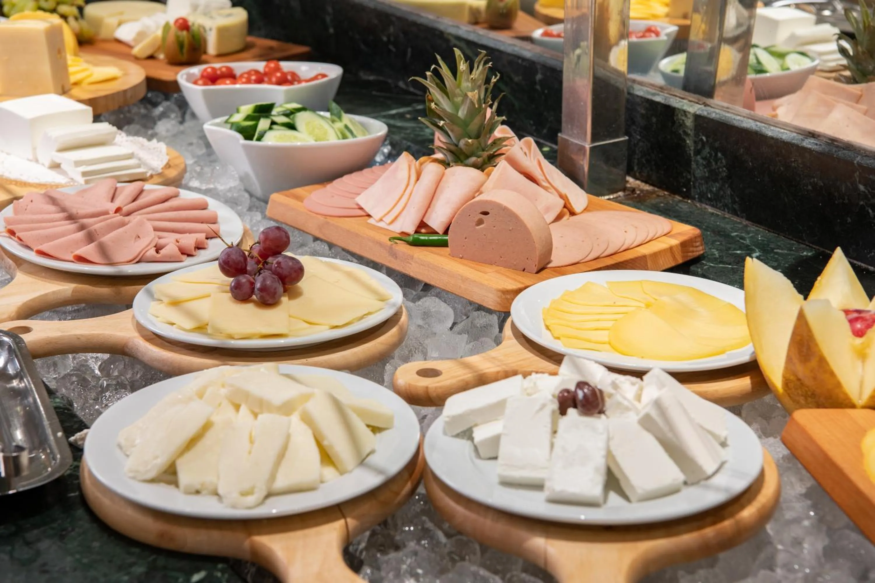 Breakfast in Radisson Blu Hotel, Yanbu