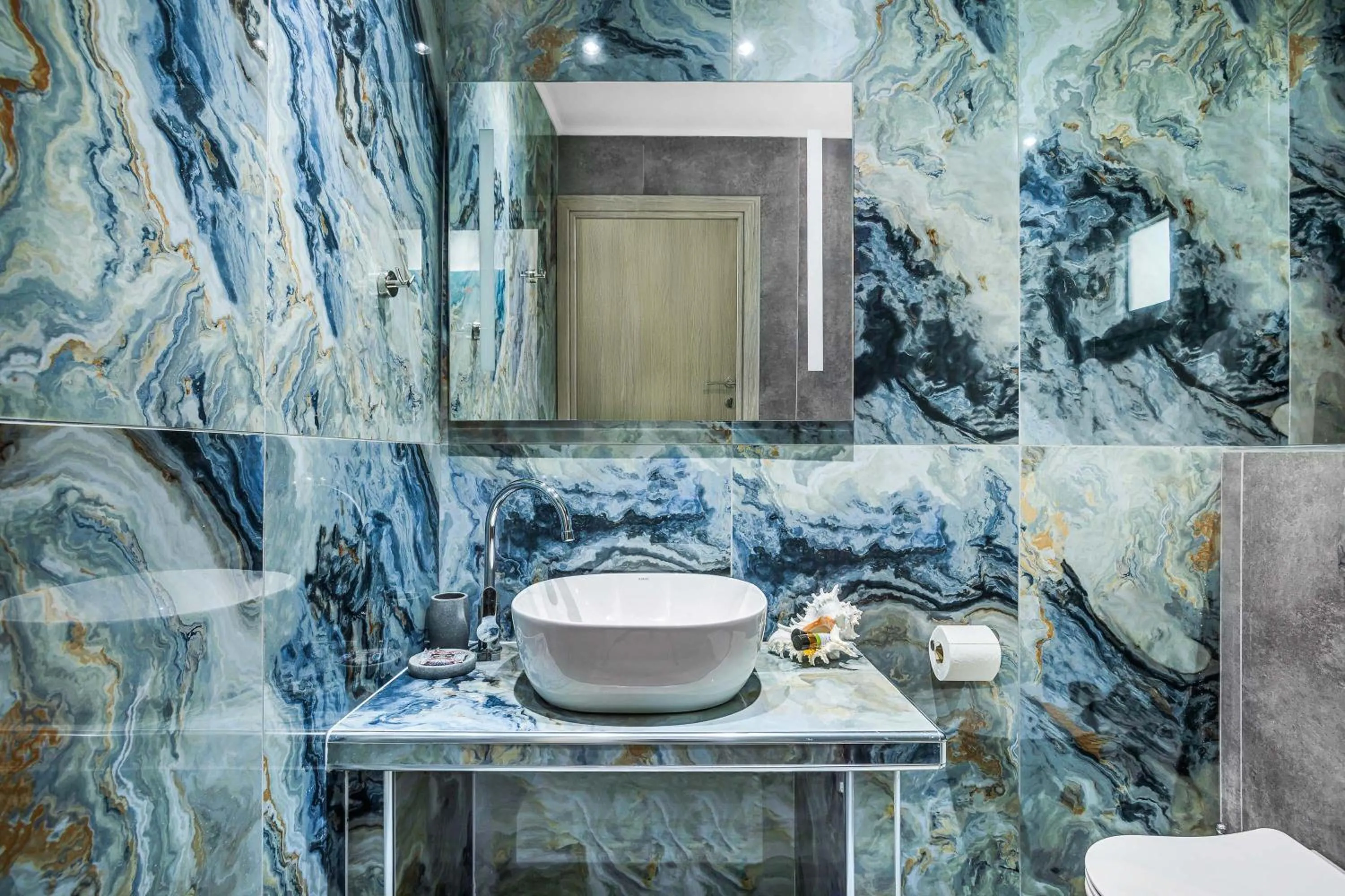 Bathroom in NewStory Suites Possidi