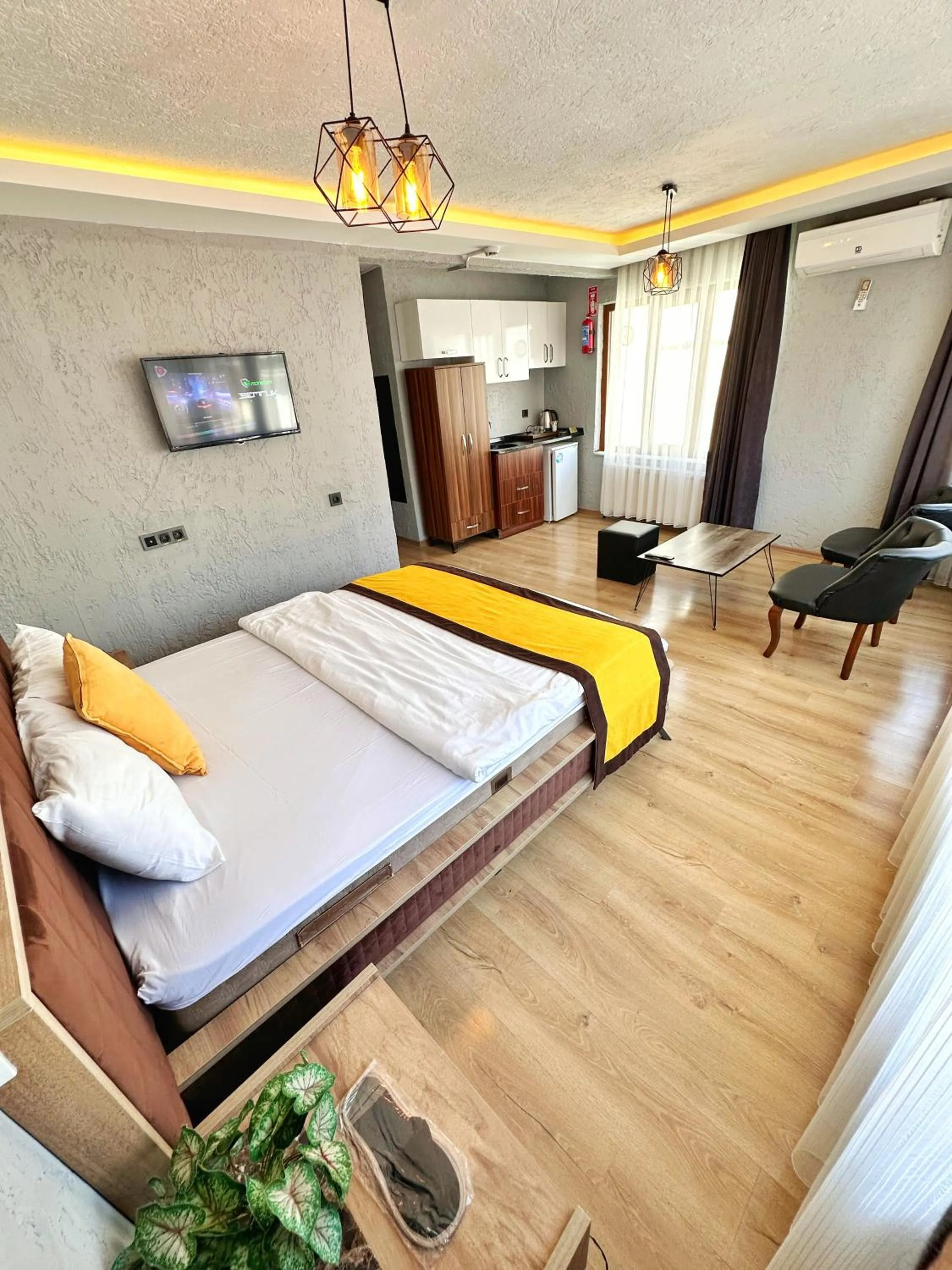 Bed in Pera Pansiyon