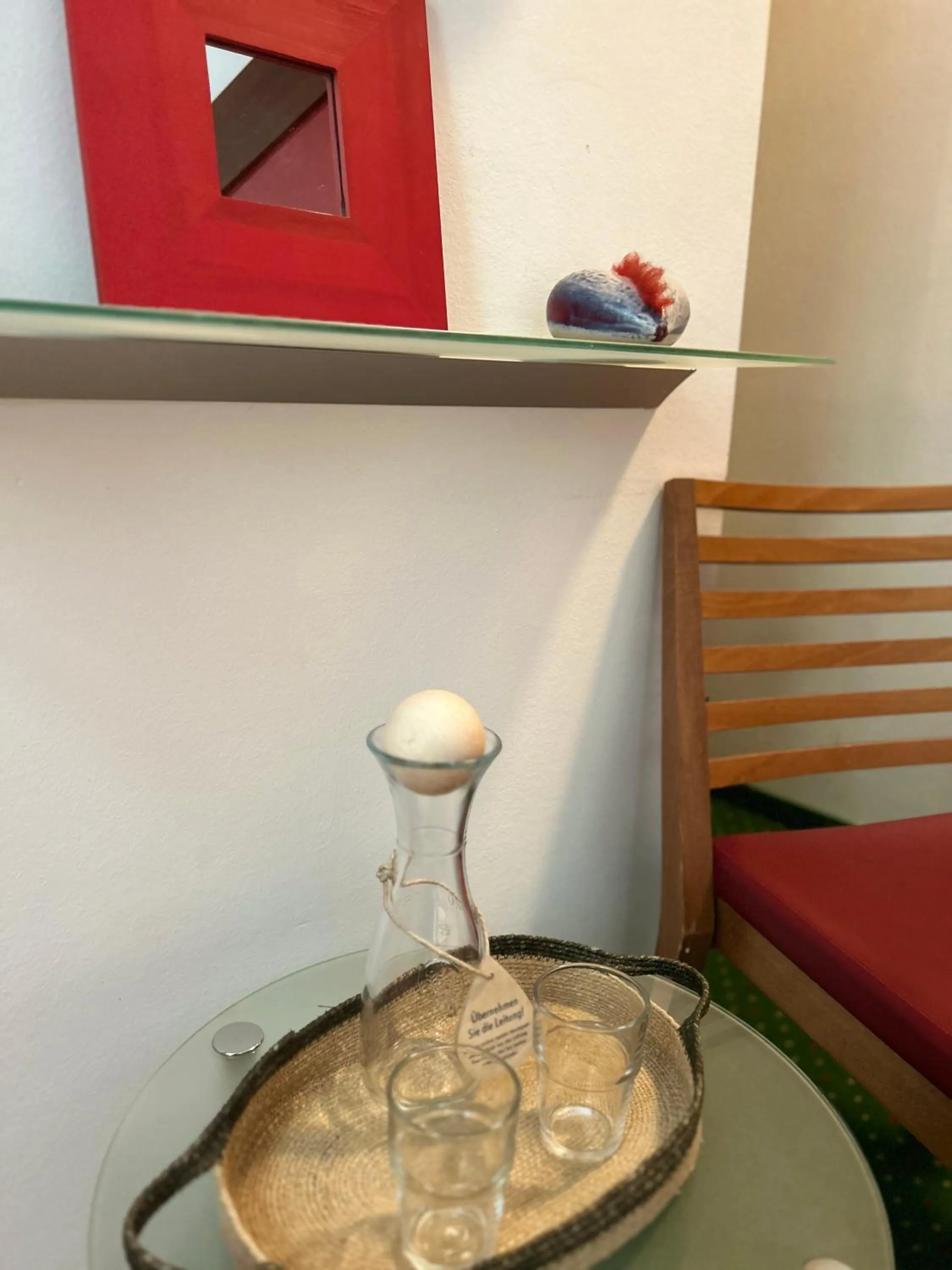 Seating area in Pension Stadthalle