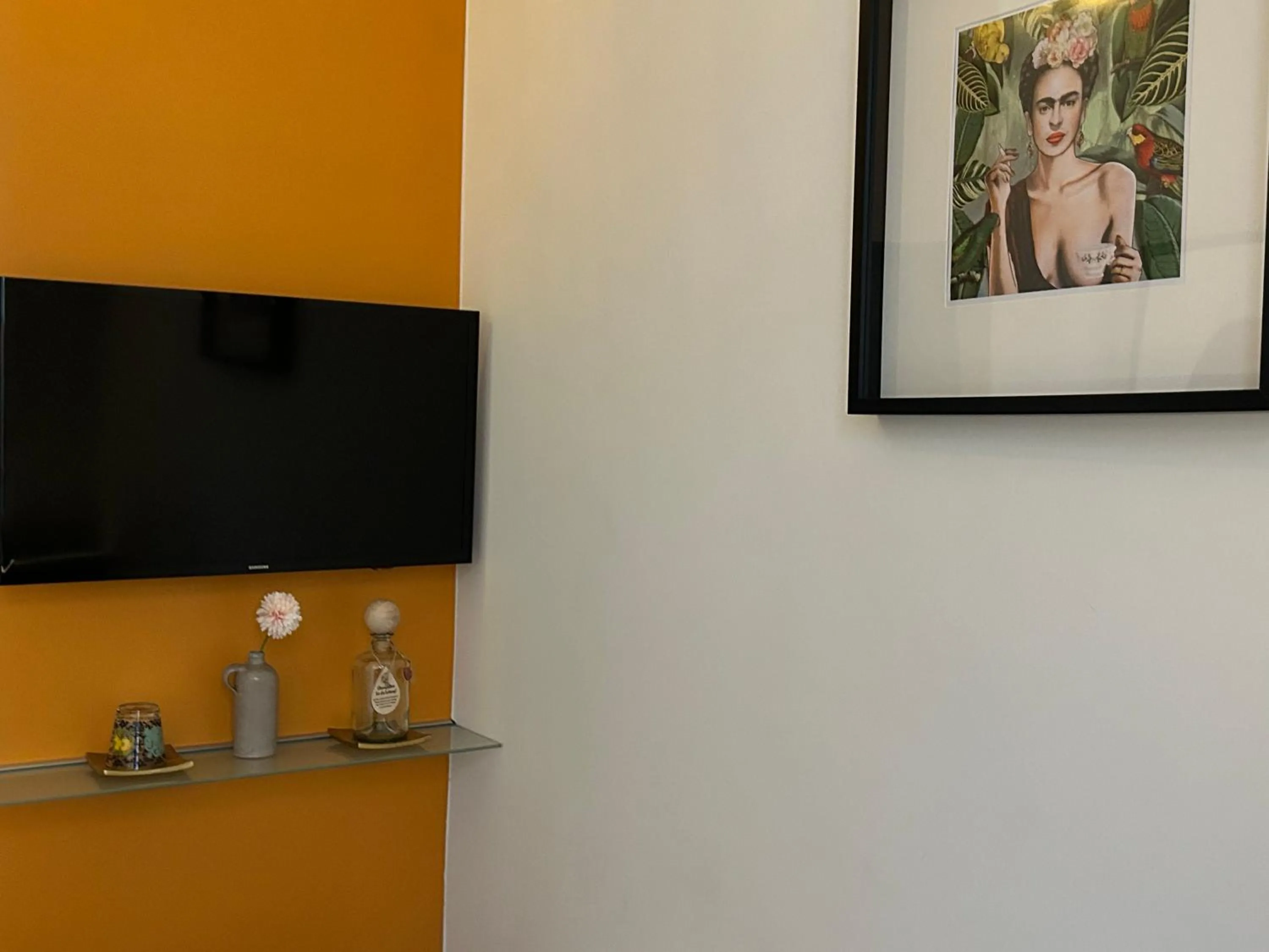 TV and multimedia in Pension Stadthalle