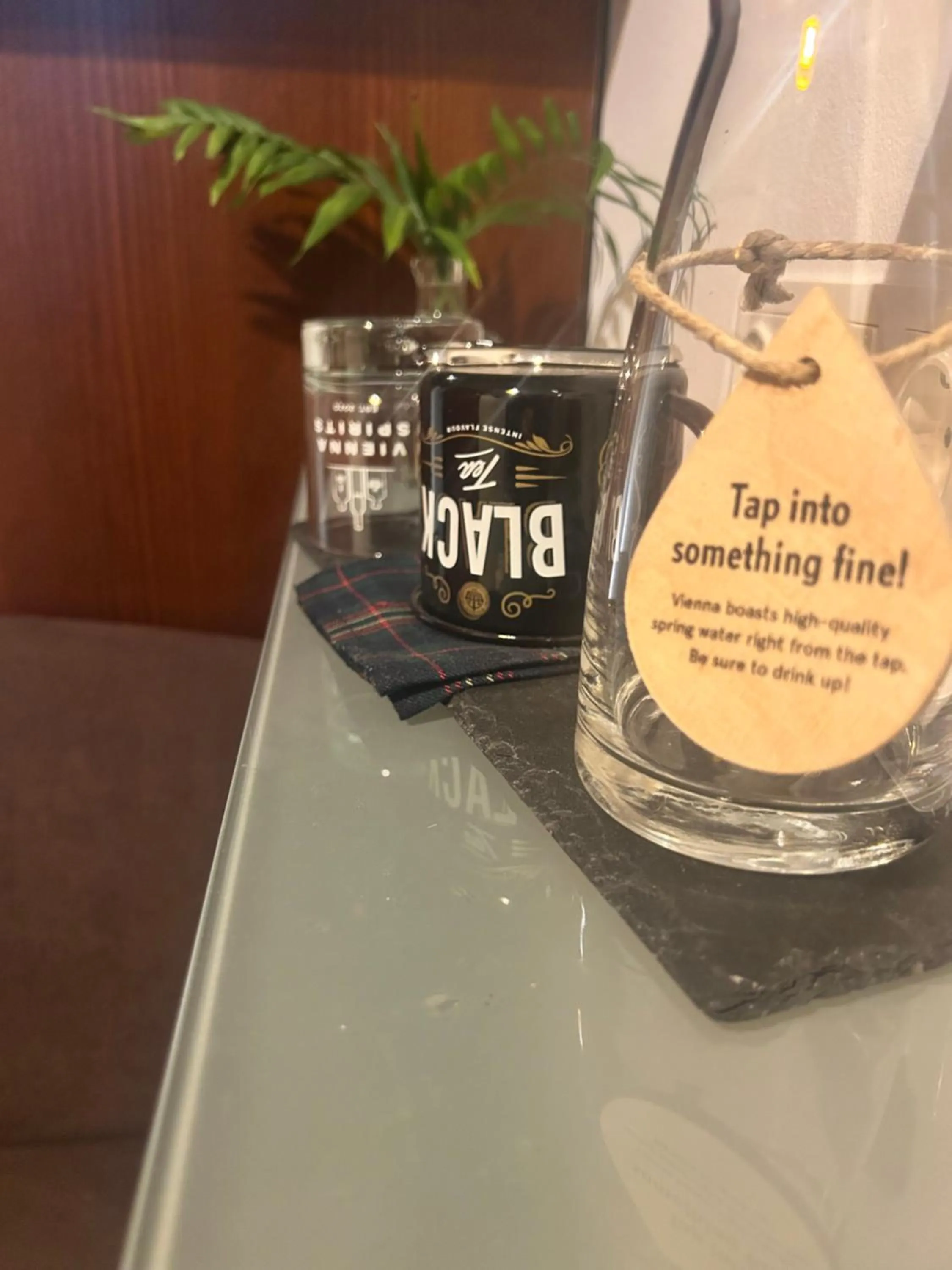 Decorative detail in Pension Stadthalle