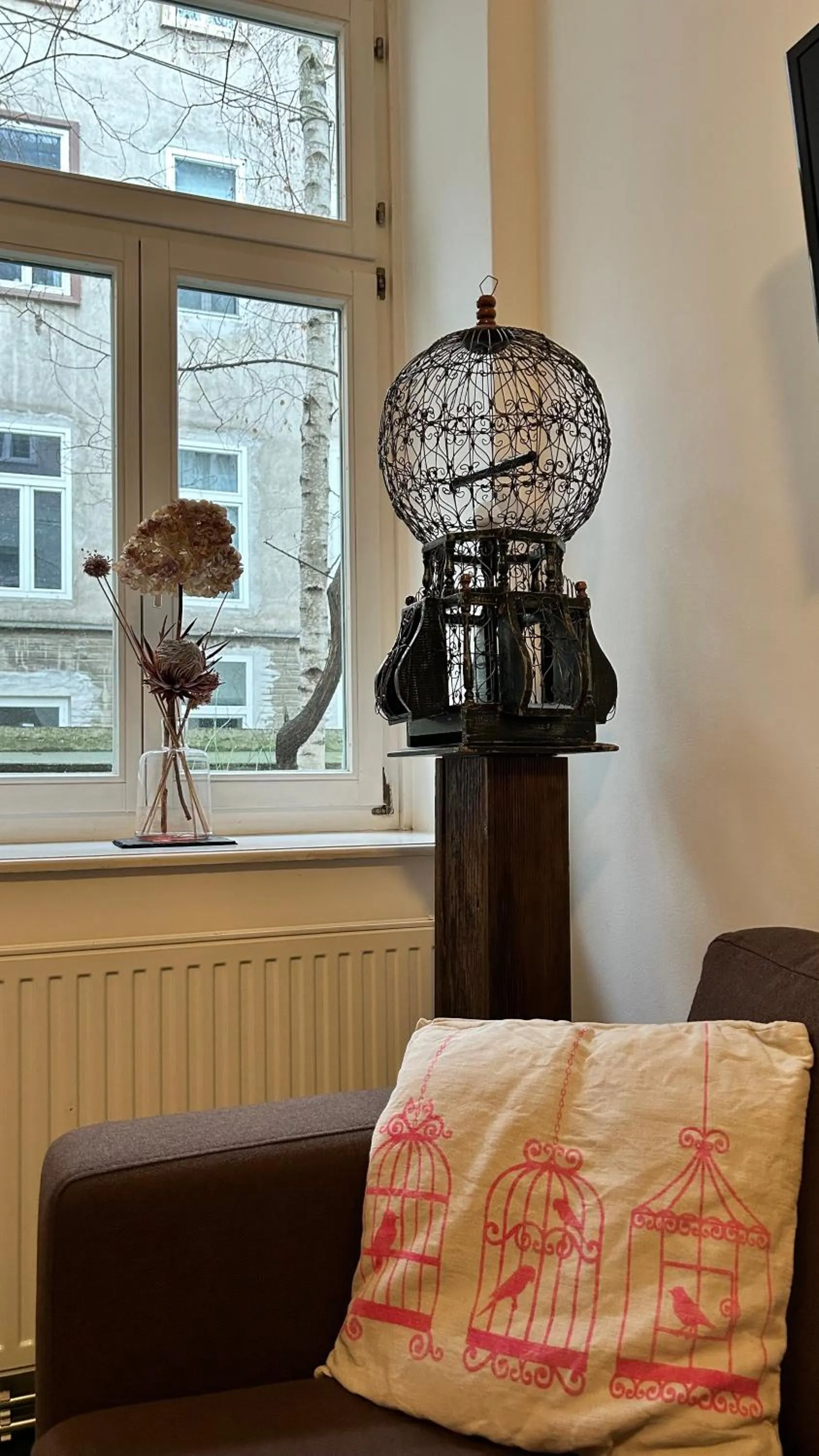 Living room in Pension Stadthalle