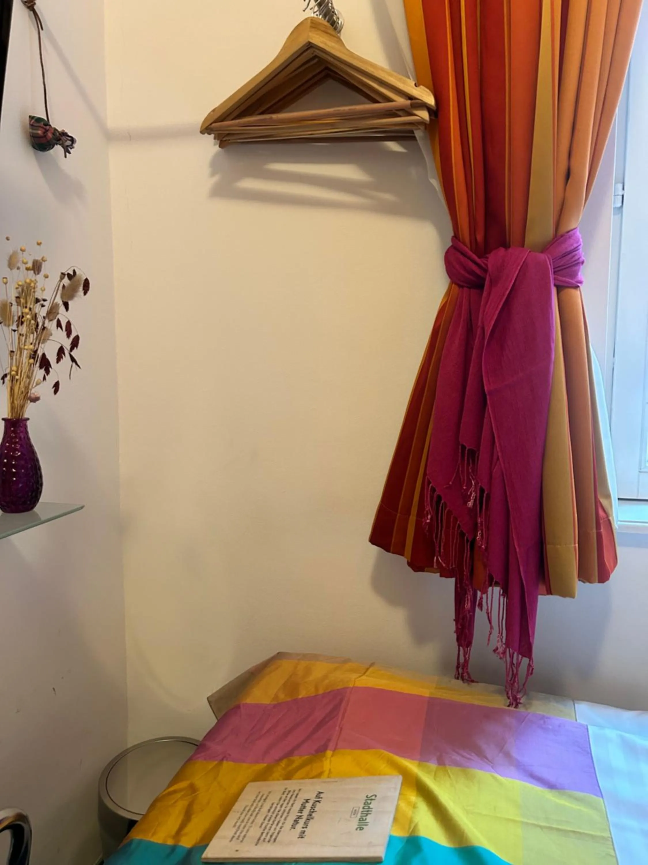 Photo of the whole room, Bed in Pension Stadthalle