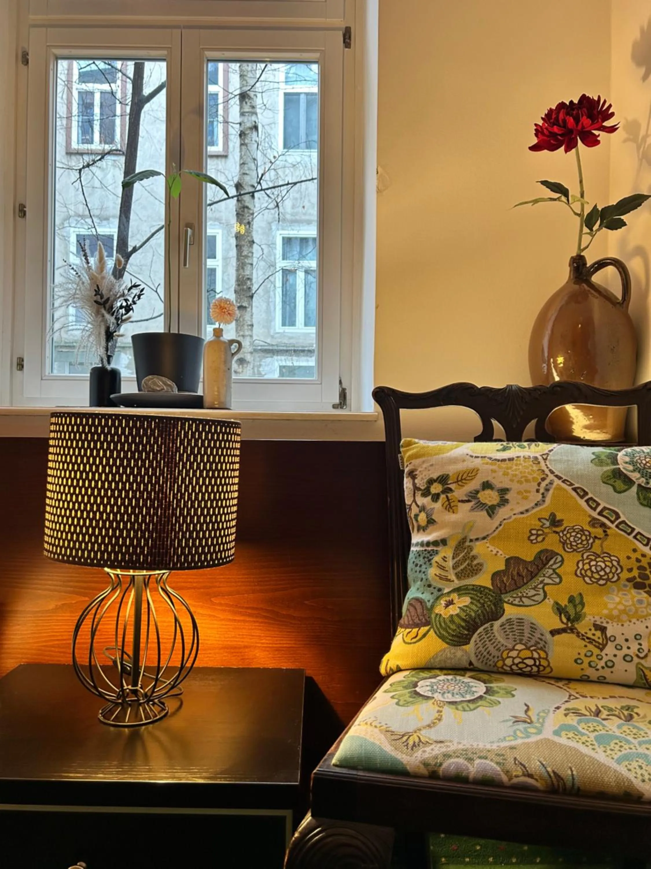 Seating area in Pension Stadthalle