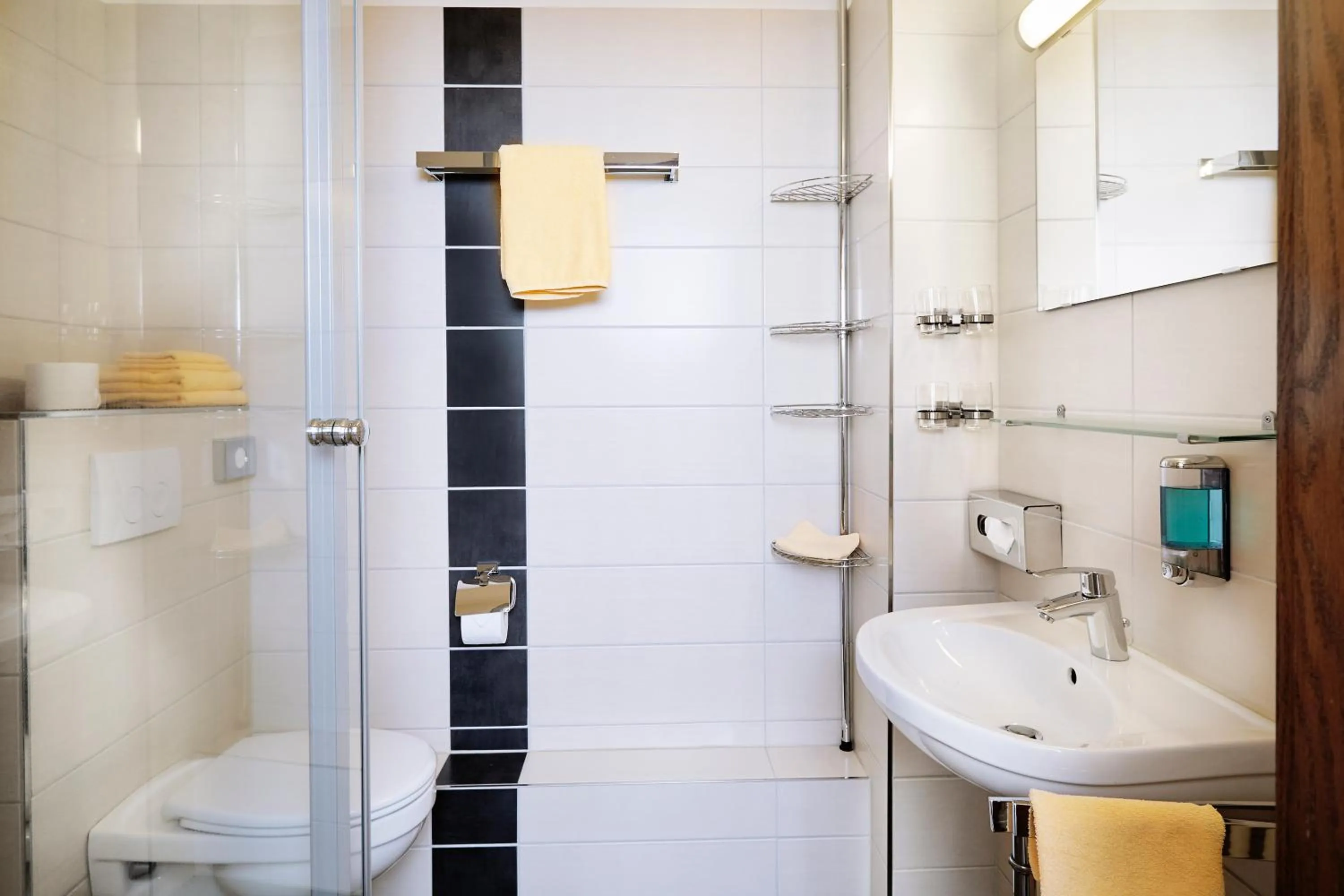 Shower in Park Hotel Berlin