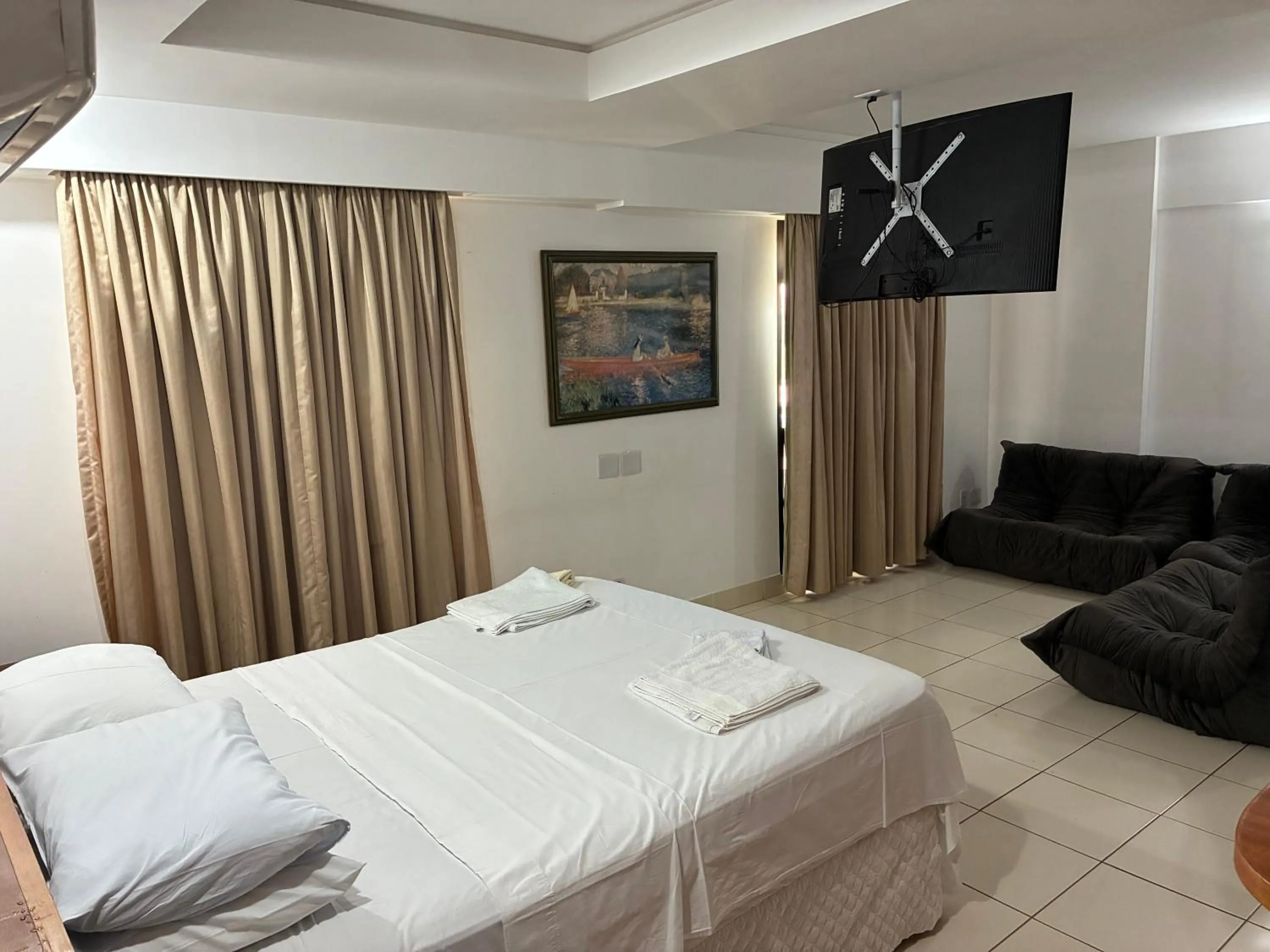 Bed in FLAT hotel de fama internacional