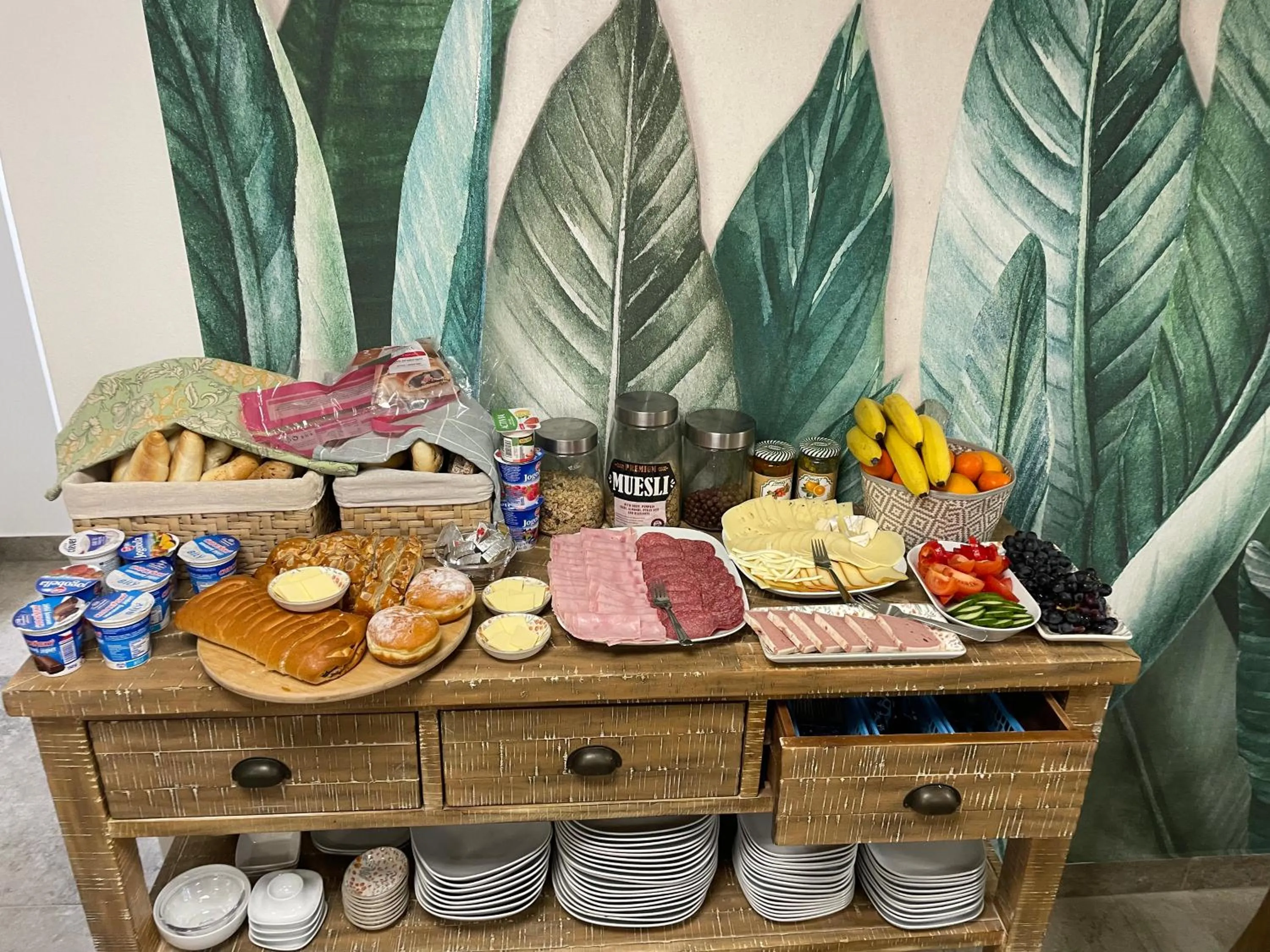 Breakfast in Libušina Villa
