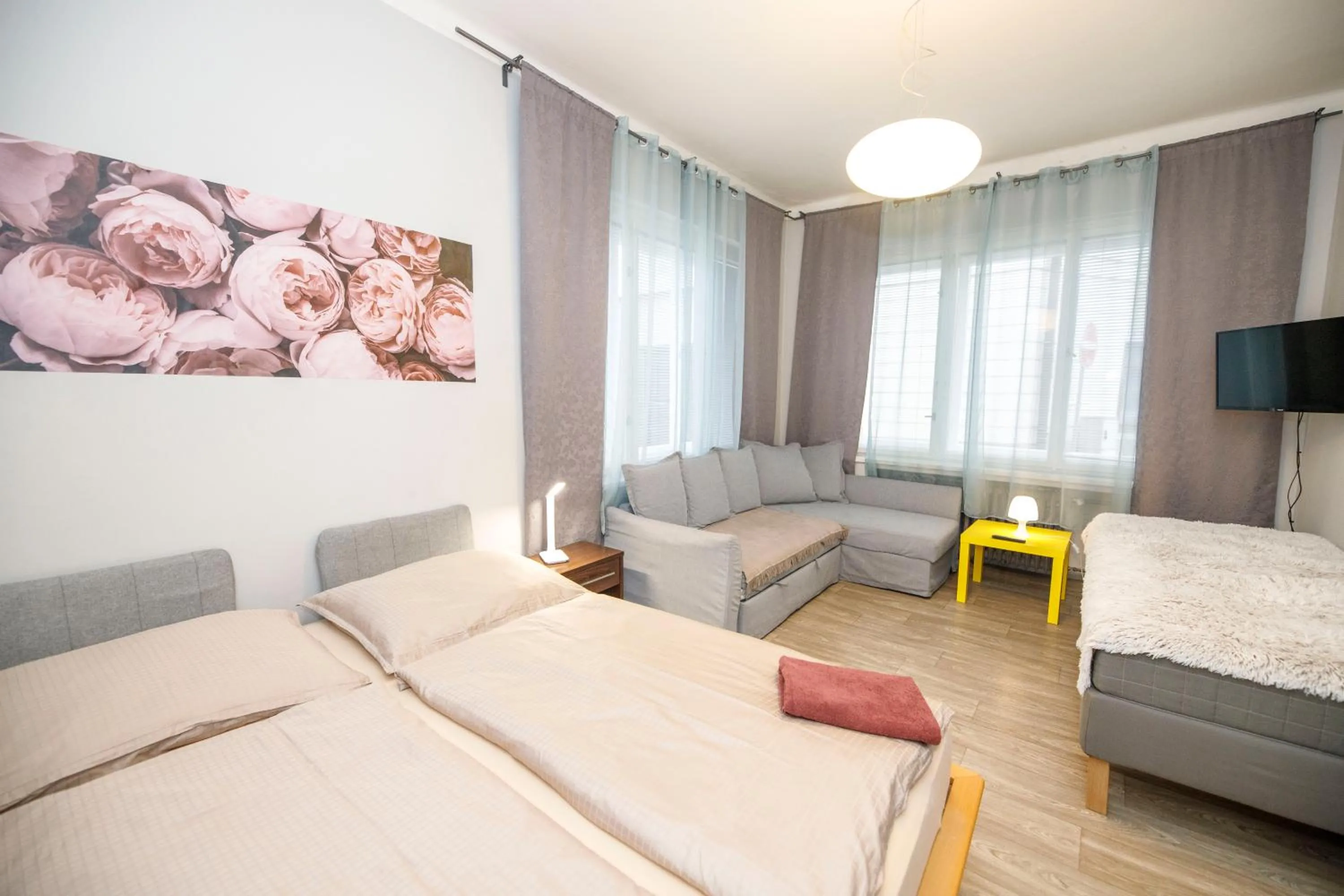 Bed in Libušina Villa