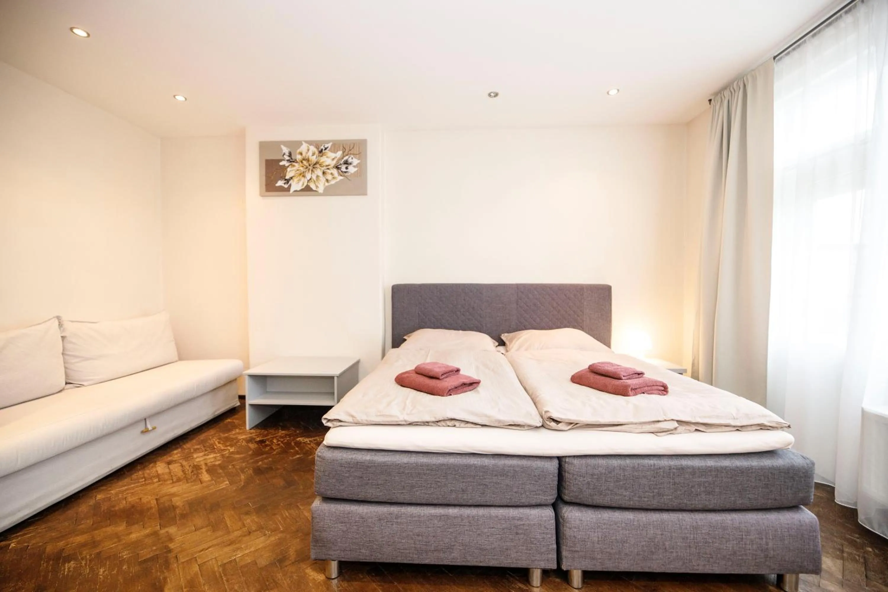 Bed in Libušina Villa