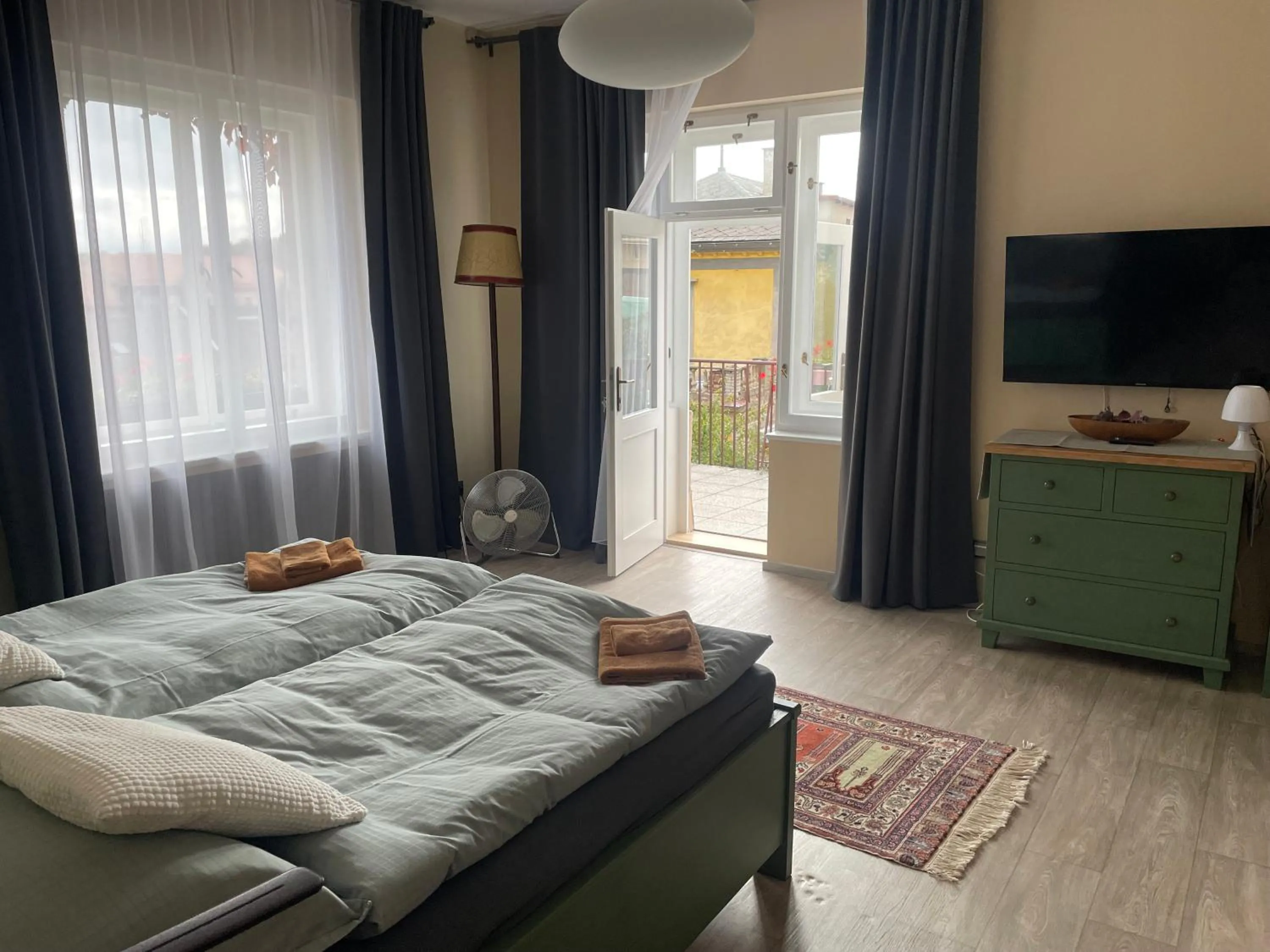 Bed in Libušina Villa