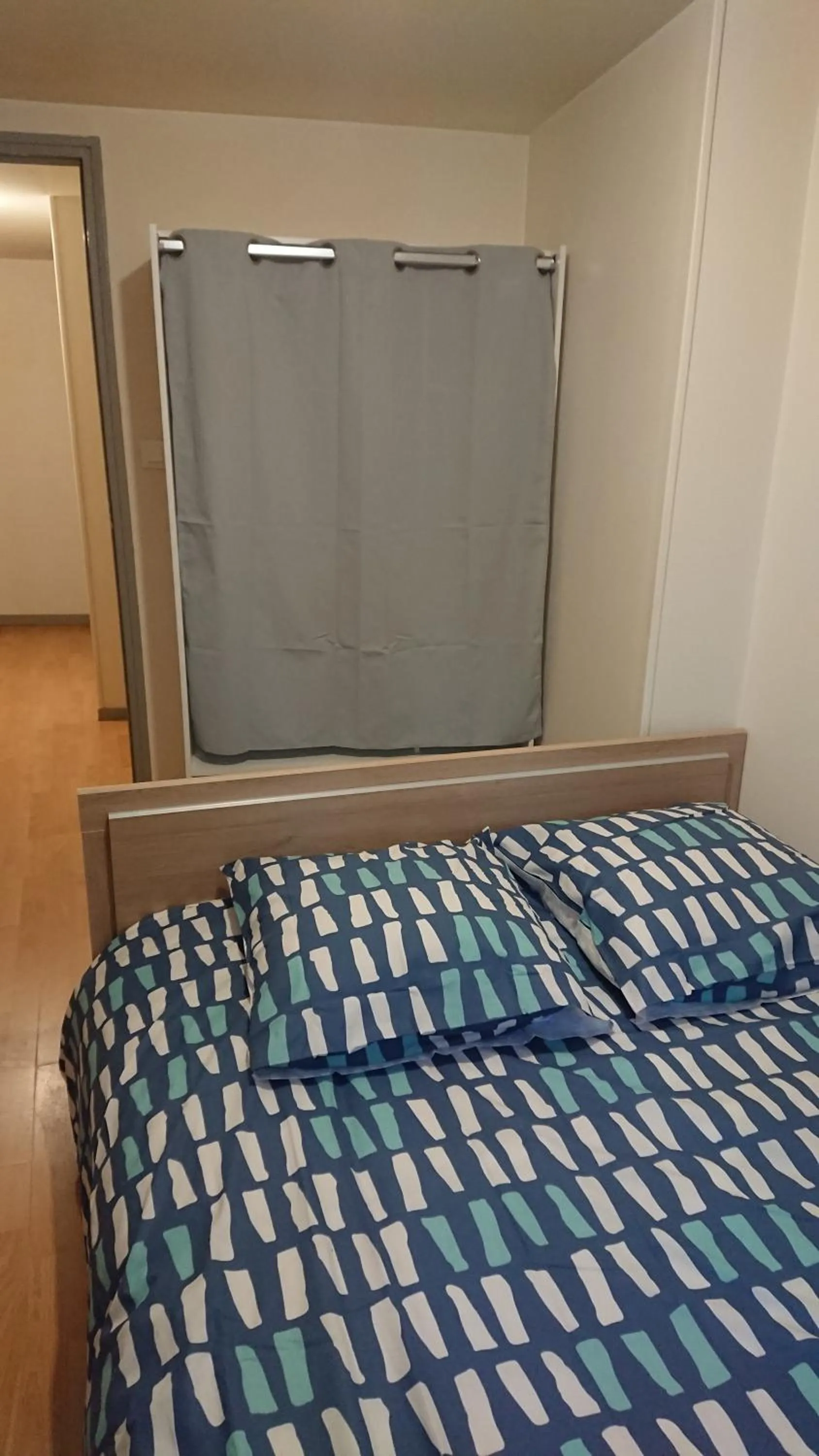 Bedroom, Bed in Appartement Rouen à 400 m de la gare