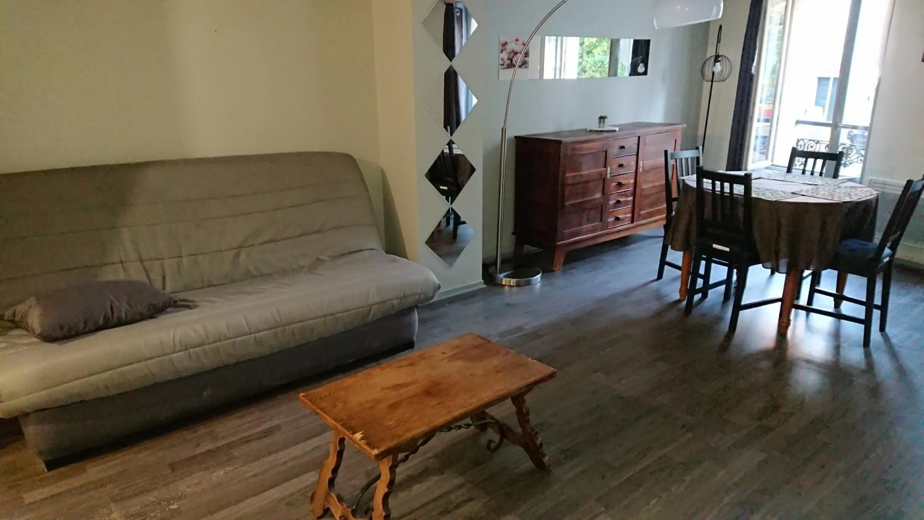 Living room in Appartement Rouen à 400 m de la gare