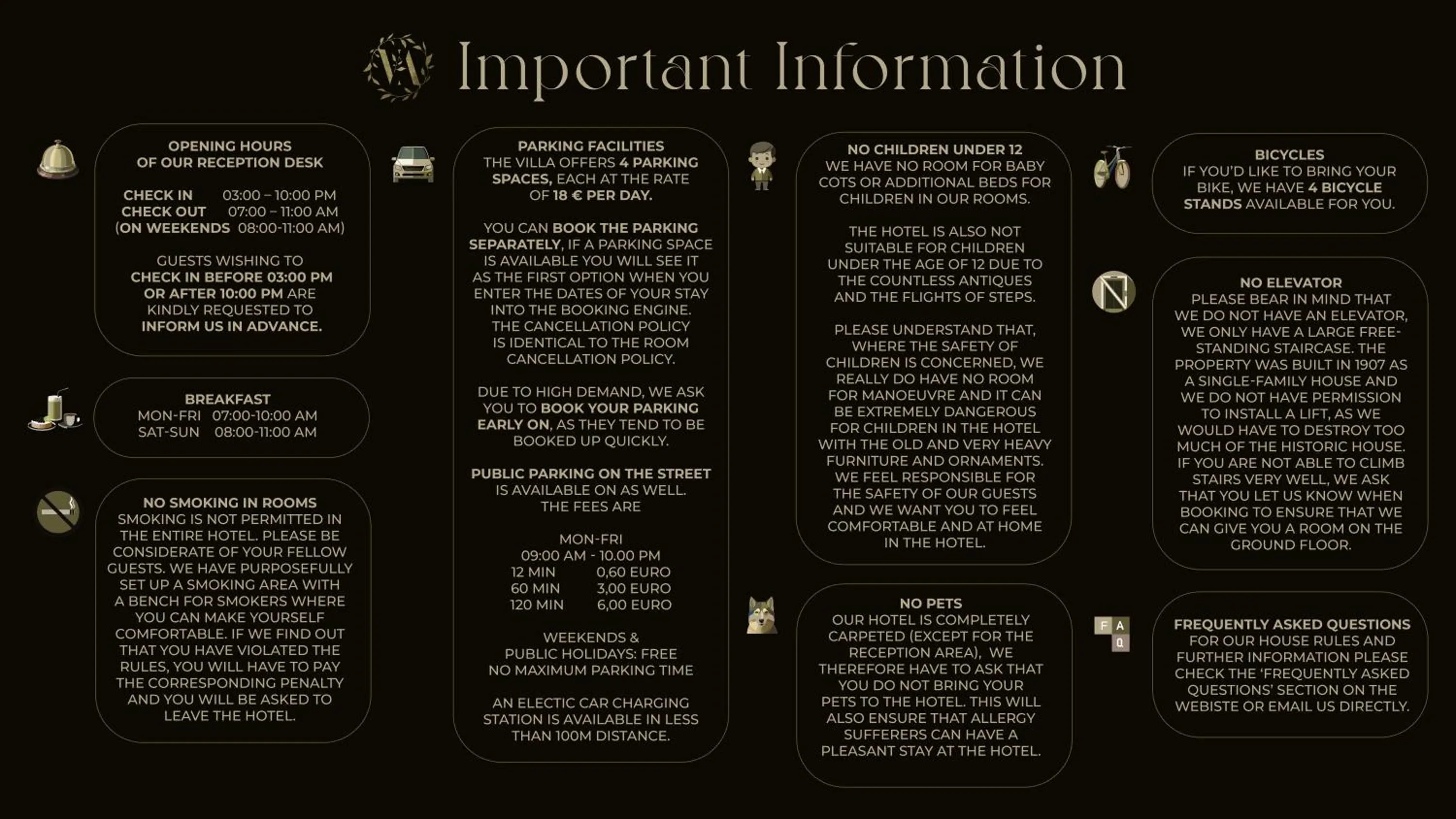 Text overlay in Hotel Villa Achenbach